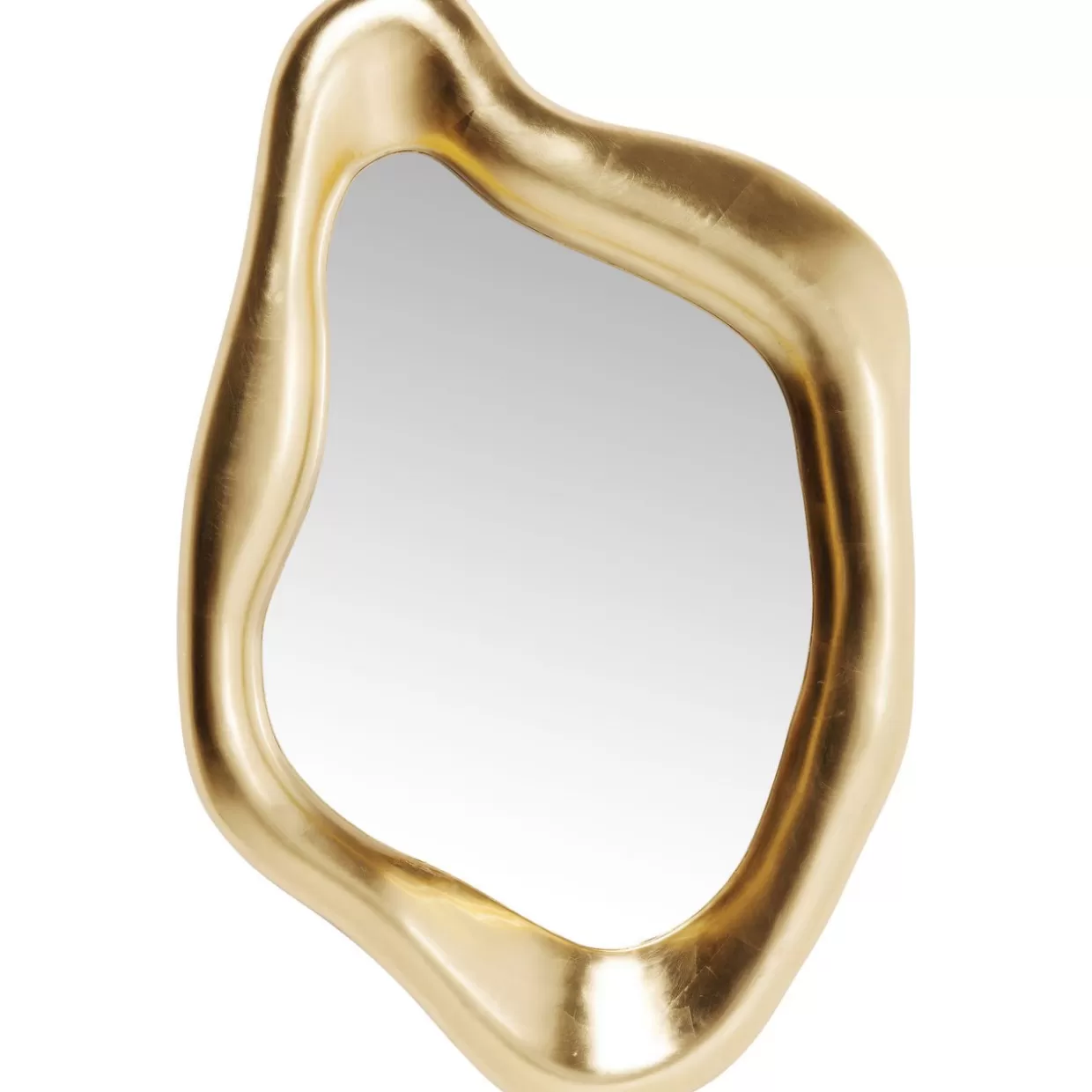 KARE Design Italia - Specchio Decorativo Moderno con Effetto Olografico Dorato, Dimensioni 76x119 cm