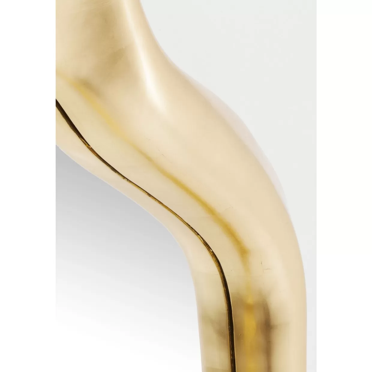 KARE Design Italia - Specchio Decorativo Moderno con Effetto Olografico Dorato, Dimensioni 76x119 cm