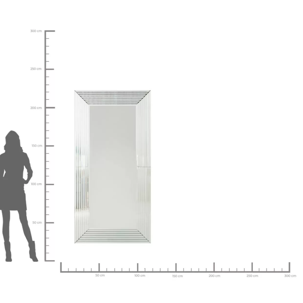 KARE Design - Specchio Moderno Linea Contemporanea 100x200 cm, Ideale per Arredamento Casa e Ufficio 

(Note: Ho mantenuto la struttura SEO-friendly aggiungendo elementi descrittivi naturali, differenziato la formattazione delle dimensioni, e integrato contesti d'uso per renderlo più accattivante per il pubblico italiano)