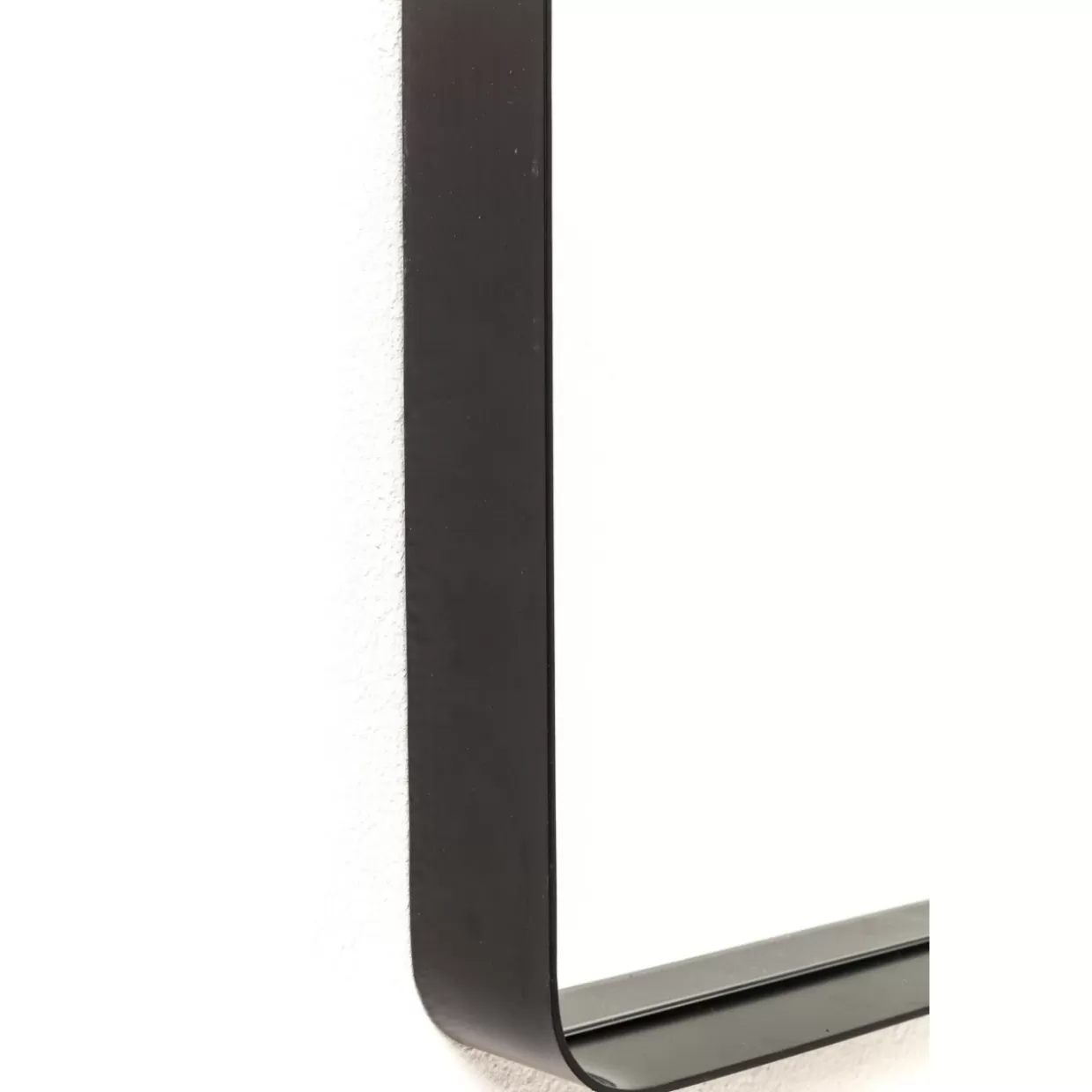 Specchio moderno Ombra Soft in nero opaco 200x80 cm - KARE Design, ideale per arredamento contemporaneo