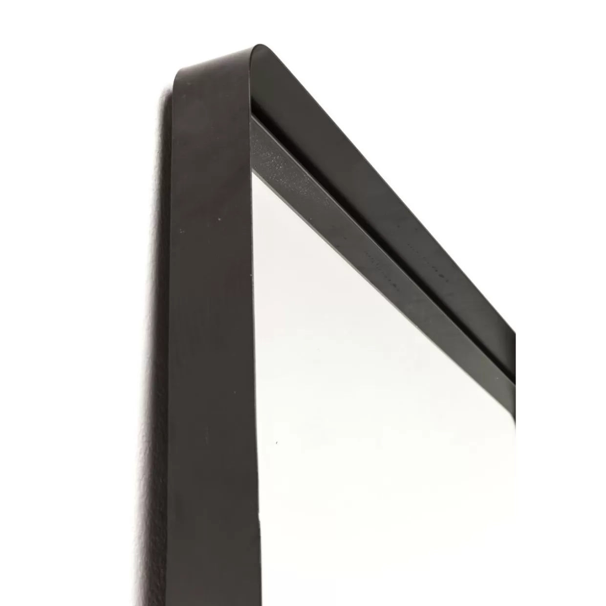 Specchio moderno Ombra Soft in nero opaco 200x80 cm - KARE Design, ideale per arredamento contemporaneo