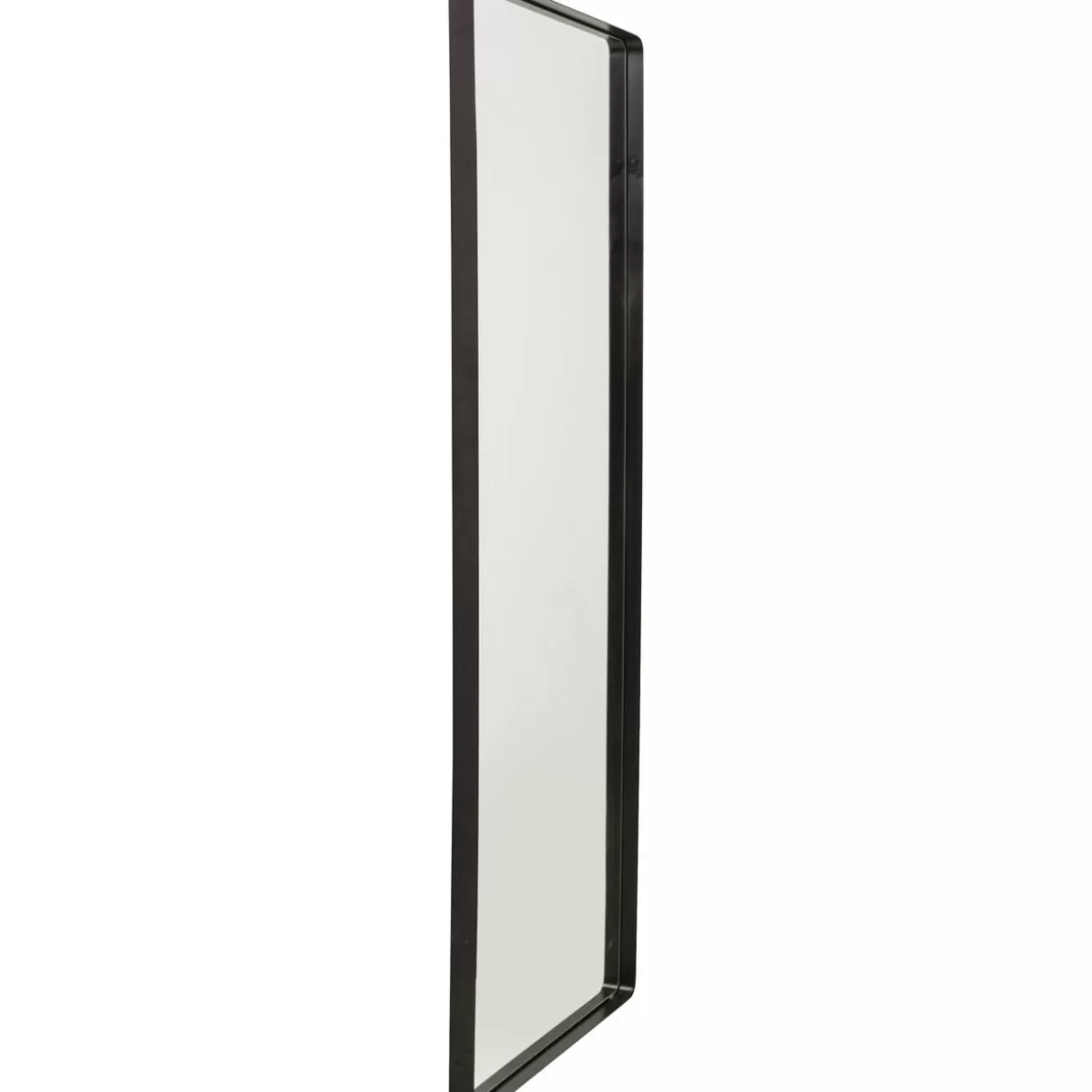 Specchio moderno Ombra Soft in nero opaco 200x80 cm - KARE Design, ideale per arredamento contemporaneo