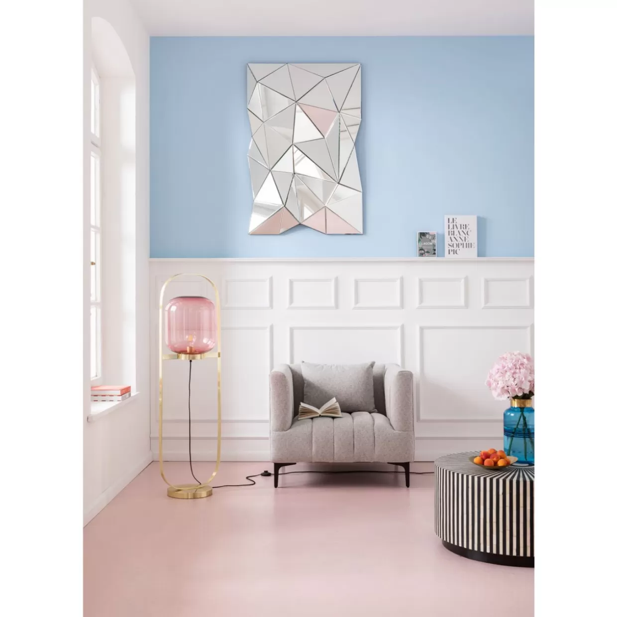 Specchio Moderno KARE Design con Effetto Prisma - 120x80 cm per Arredi Contemporanei