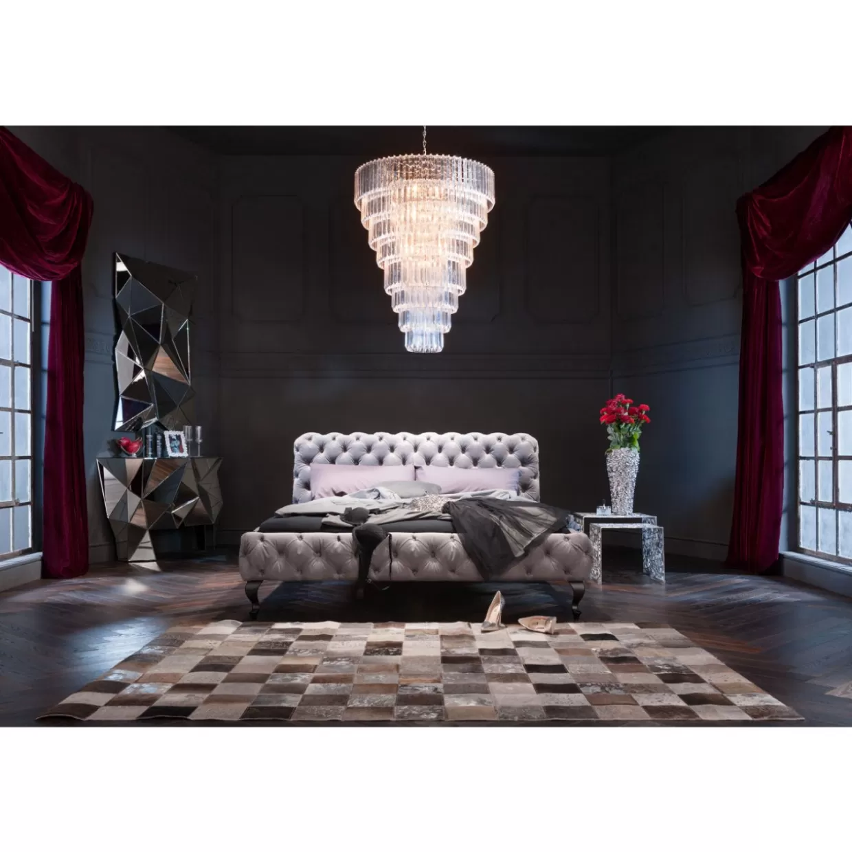 KARE Design Specchio Decorativo Prisma - Formato Moderno 140x105 cm per Arredamento Casa