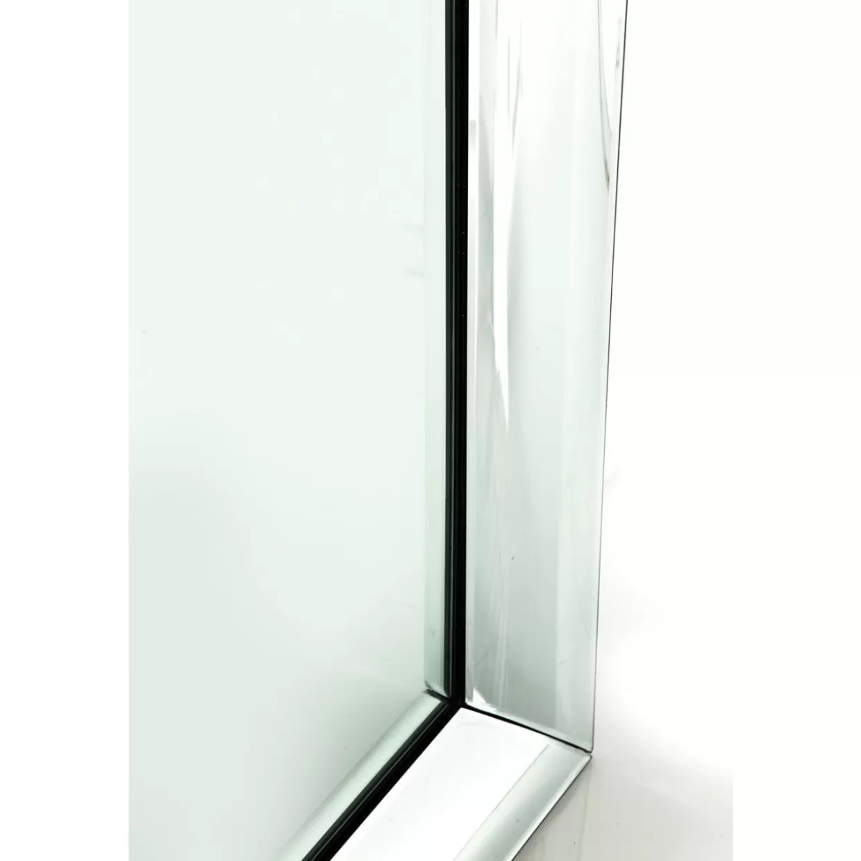 Specchiero Elegante Bellezza Delicata con Cornice Morbida - Design KARE 207x99 cm per Interni Moderni