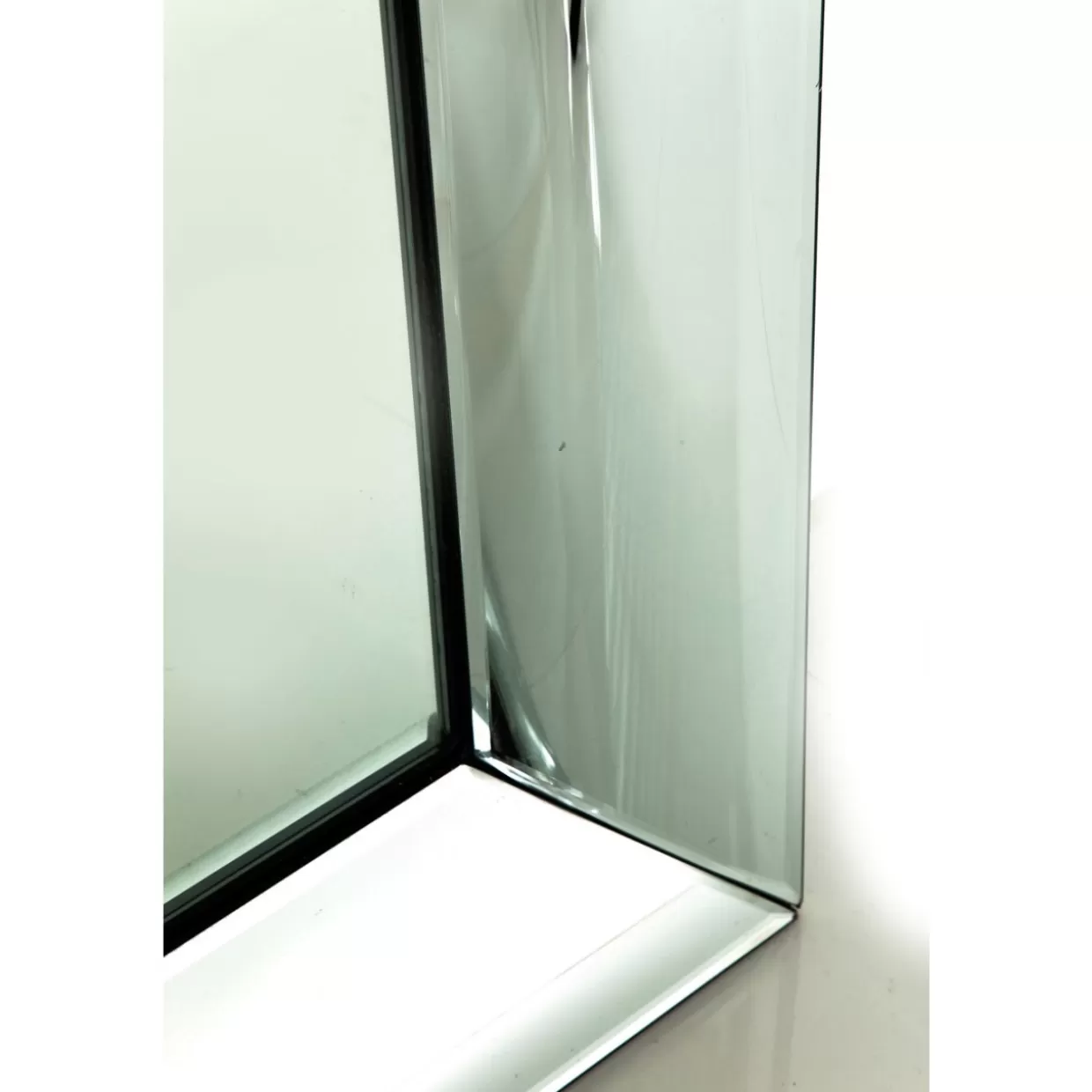 Specchiero Elegante Bellezza Delicata con Cornice Morbida - Design KARE 207x99 cm per Interni Moderni