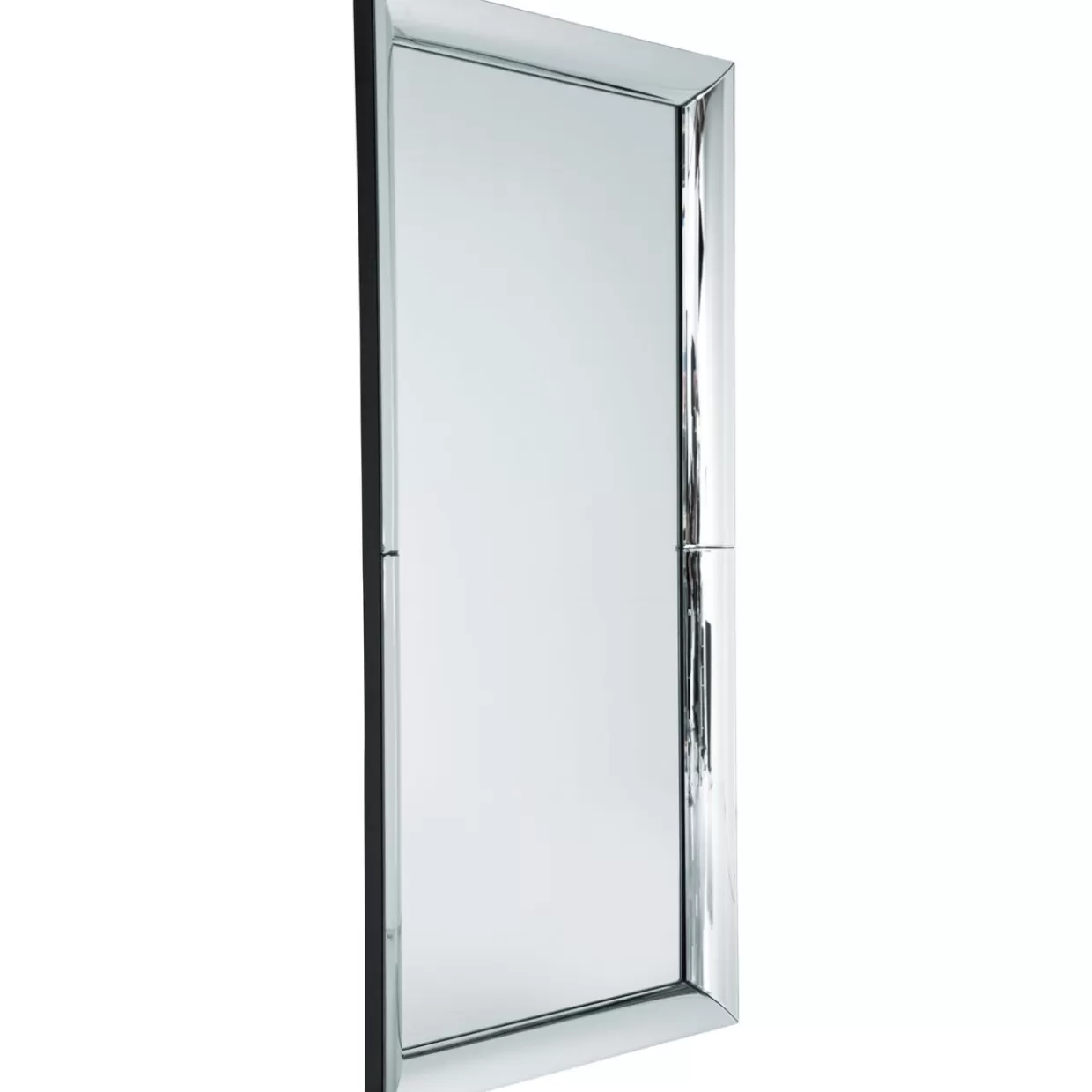 Specchiero Elegante Bellezza Delicata con Cornice Morbida - Design KARE 207x99 cm per Interni Moderni