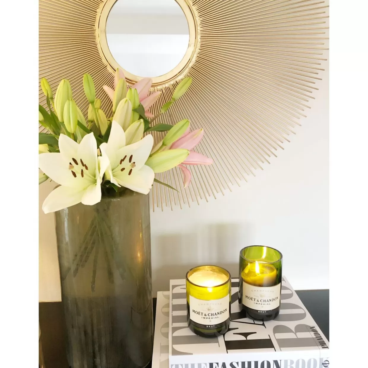 Specchio Elegante KARE Design - Modello SunBeam con Cornice Moderna (Diametro Ø90cm) | Arredo Bagno di Lusso della Collezione SunBeam
