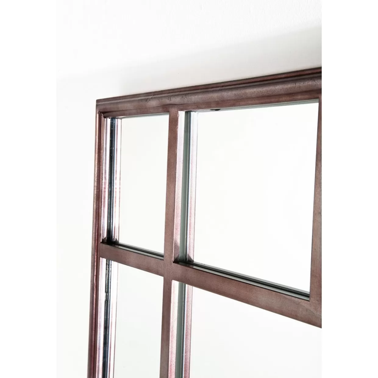 Specchio Decorativo KARE Design - Cornice in Stile Finestra Antica, 200x90 cm, Ideale per Interni Moderni