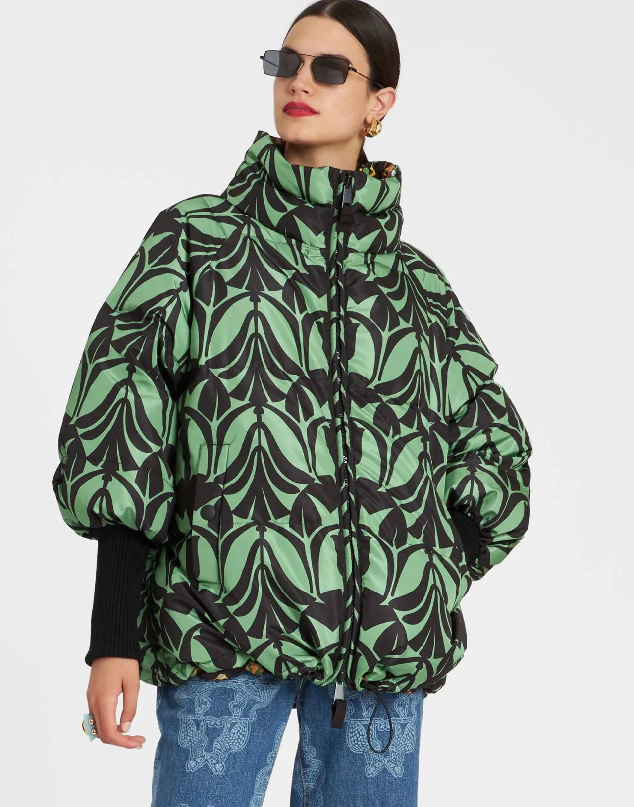 Giacca St. Moritz La DoubleJ in Faille Leggero - Verde Papiro Edizione Limitata