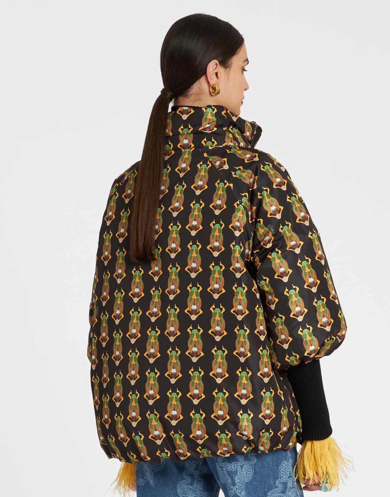 Giacca St. Moritz La DoubleJ in Faille Leggero - Verde Papiro Edizione Limitata