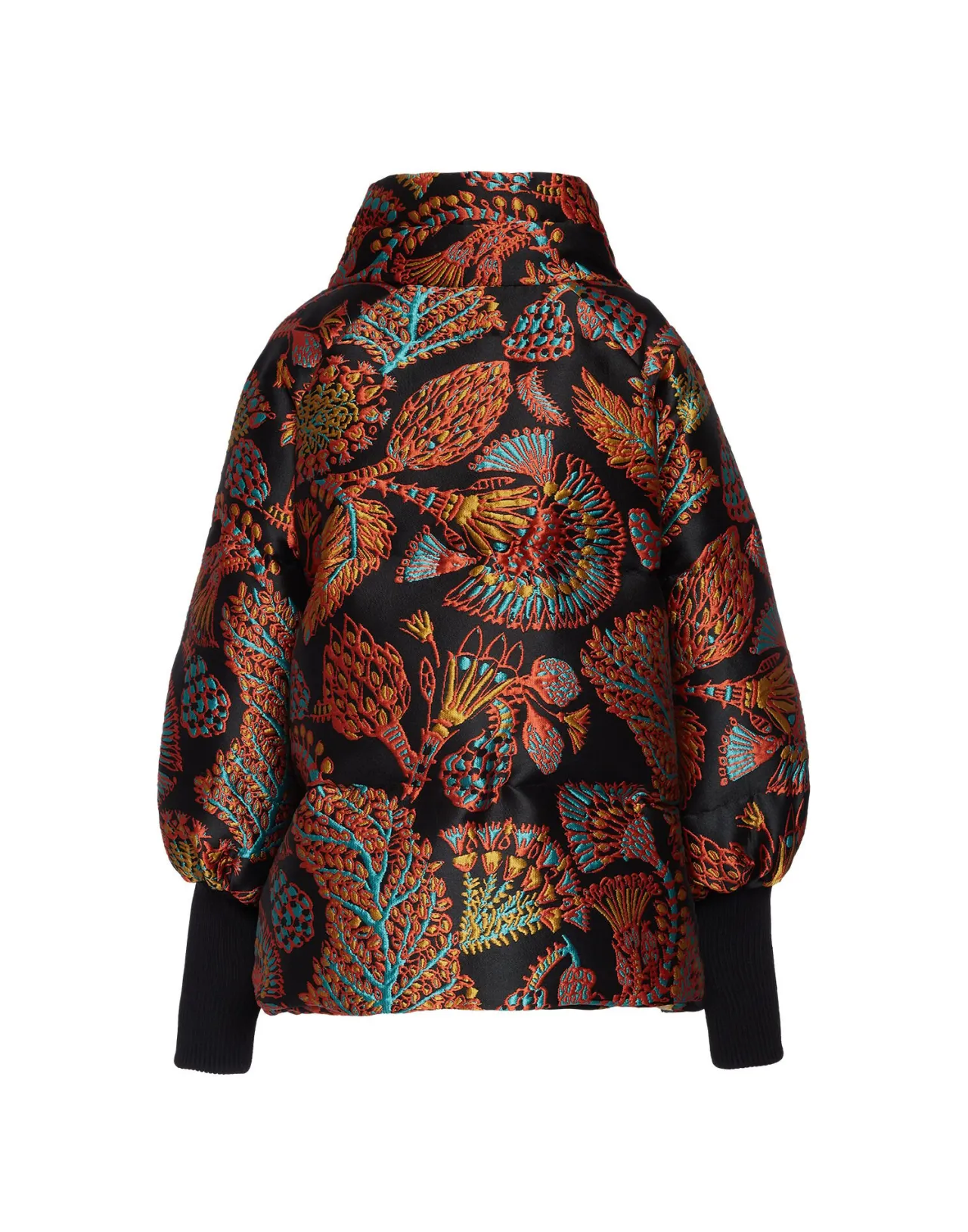 In Offerta: Elegante Giacca St. Moritz di La DoubleJ in Nero Sicomoro con Motivo Jacquard - Edizione Esclusiva