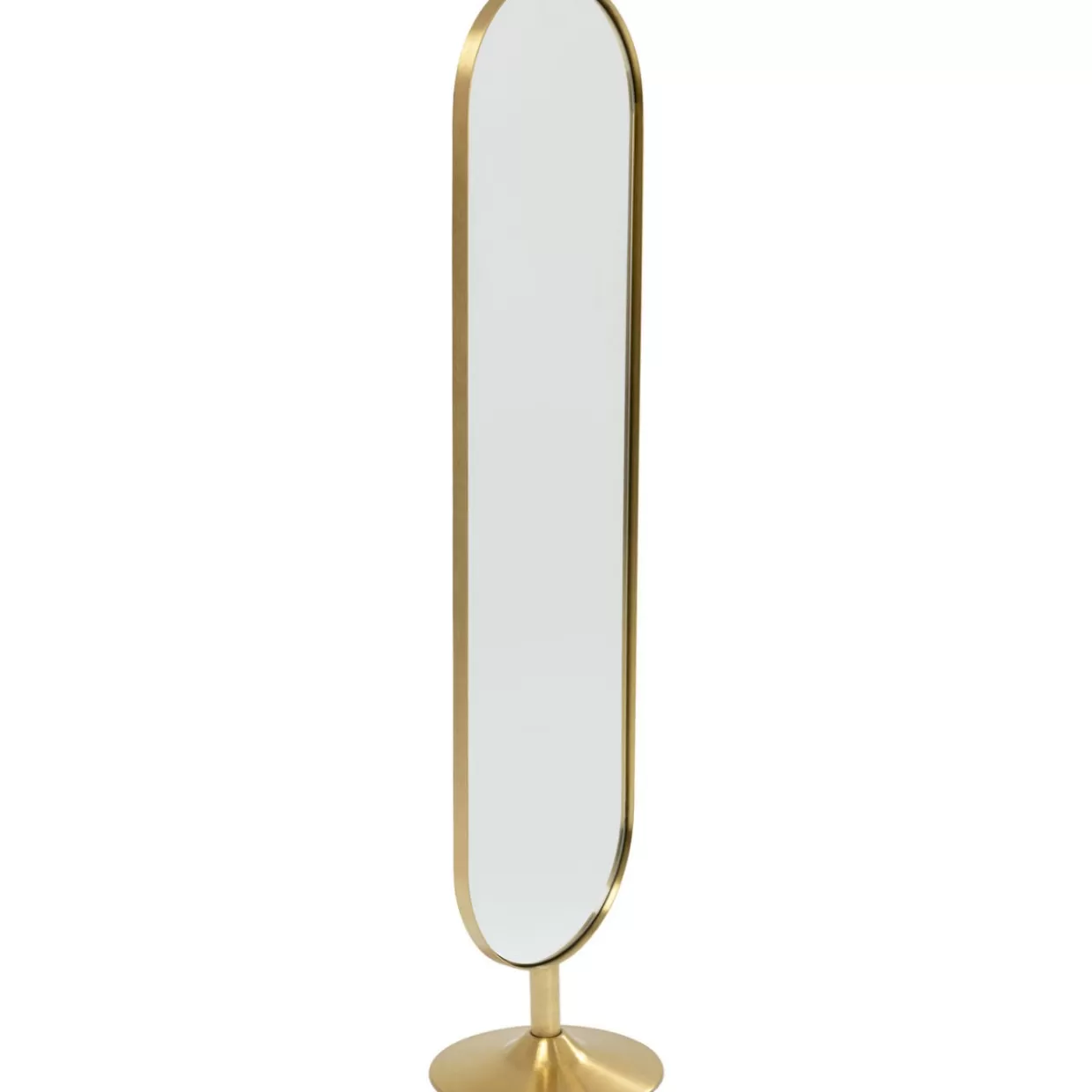 KARE Design - Specchio Elegante a Piede Curvo, Design Moderno Larghezza 40 cm Altezza 170 cm