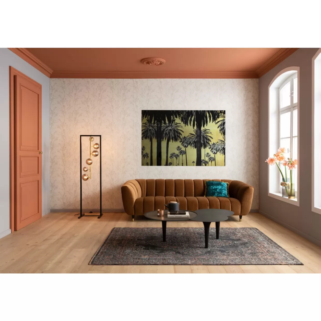 KARE Design – Lampada da Terra con Stile Avanguardistico | Cubo Balloon – Moderno Complemento d'Arte per Interni