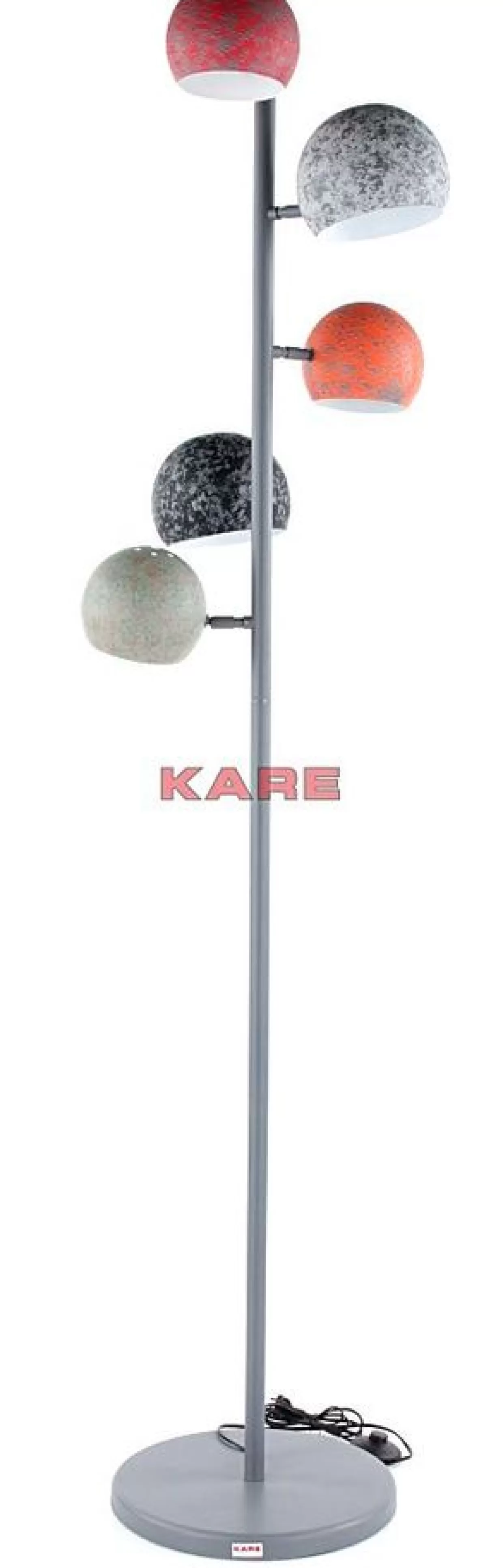 Lampada da Terra Calotta Antico - Set Illuminazione Elegante con Design Classico | 5 Pezzi KARE Design