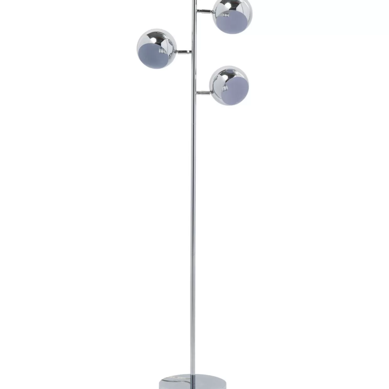 Lampada da Terra Elegante con Paralume Cromato - Design Moderno per Interni | Calotta Chrome di KARE