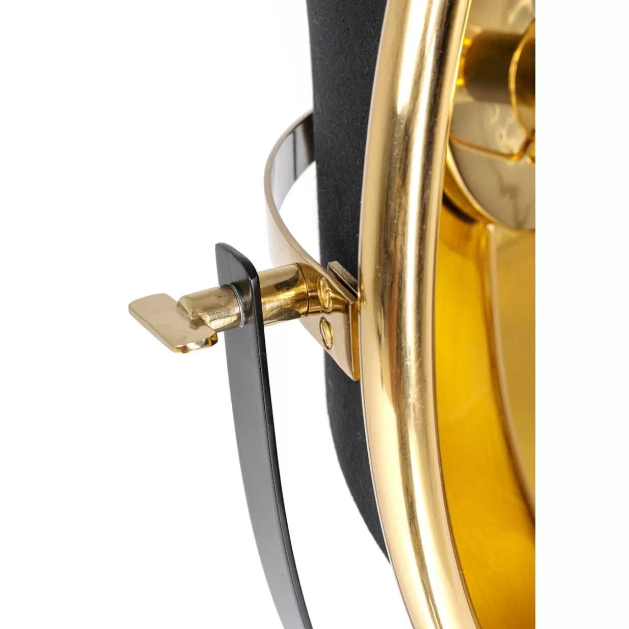 Lampada da Terra Stile Cinema in Oro - Illuminazione Elegante KARE Design 190 cm per Interni