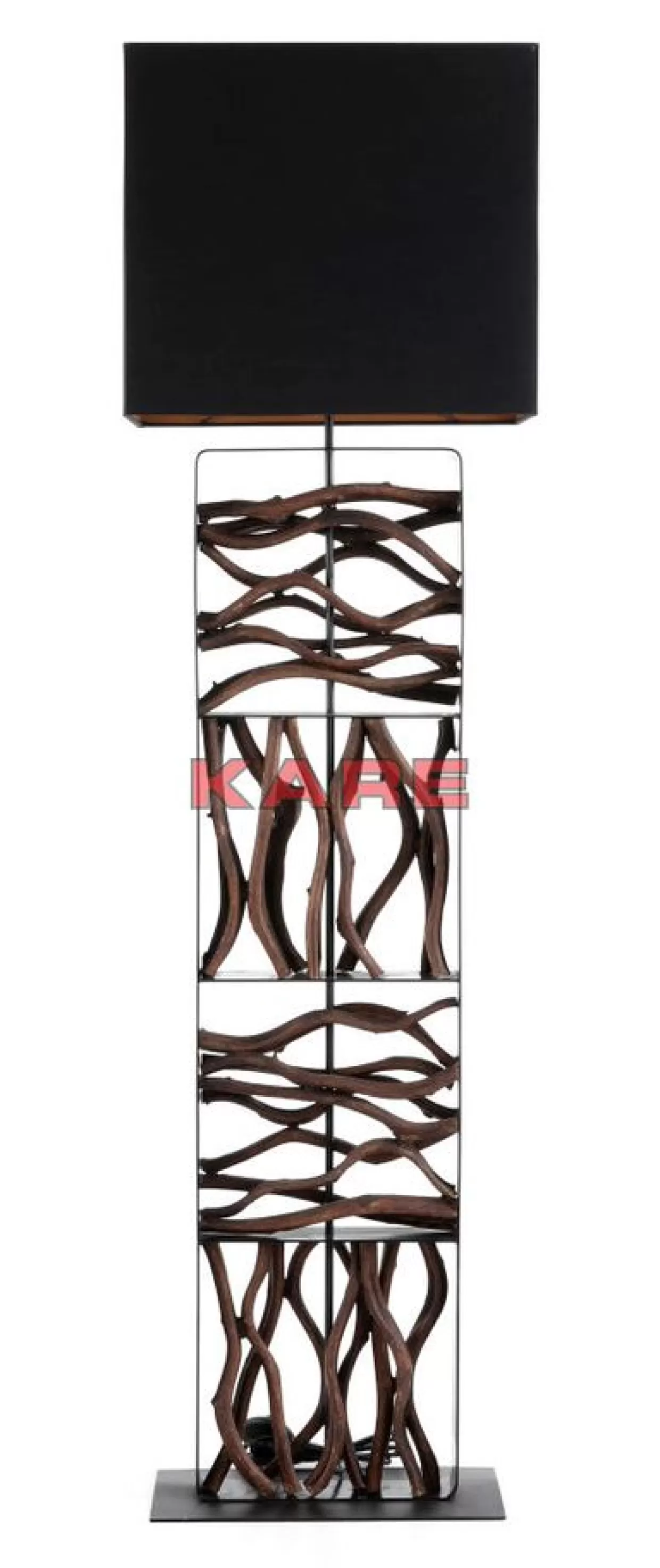 Lampada da Terra Onda Naturale - Design Contemporaneo per Arredi Moderni | Illuminazione d'Interni KARE