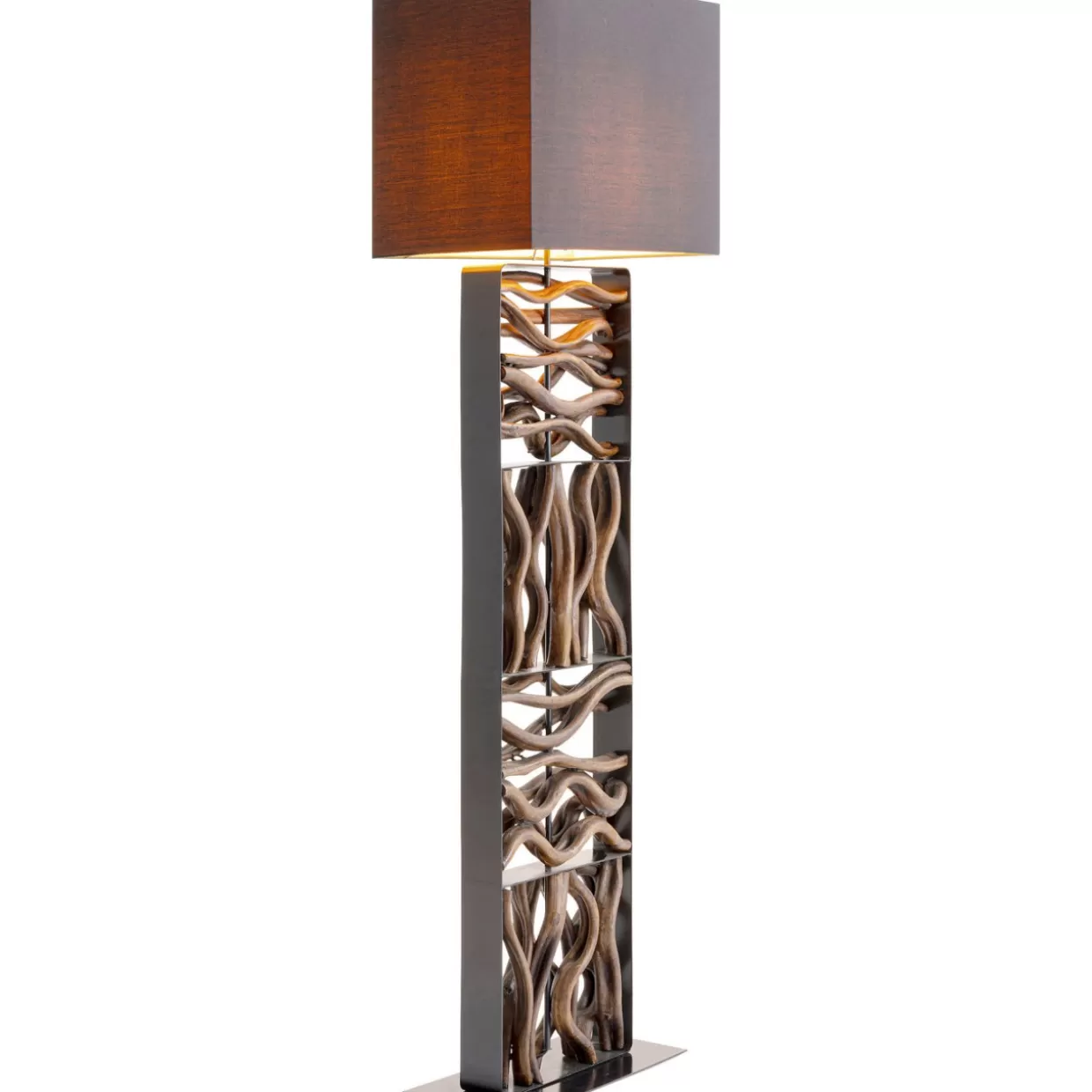 Lampada da Terra Onda Naturale - Design Contemporaneo per Arredi Moderni | Illuminazione d'Interni KARE