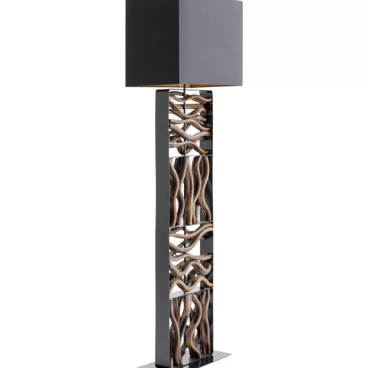 Lampada da Terra Onda Naturale - Design Contemporaneo per Arredi Moderni | Illuminazione d'Interni KARE