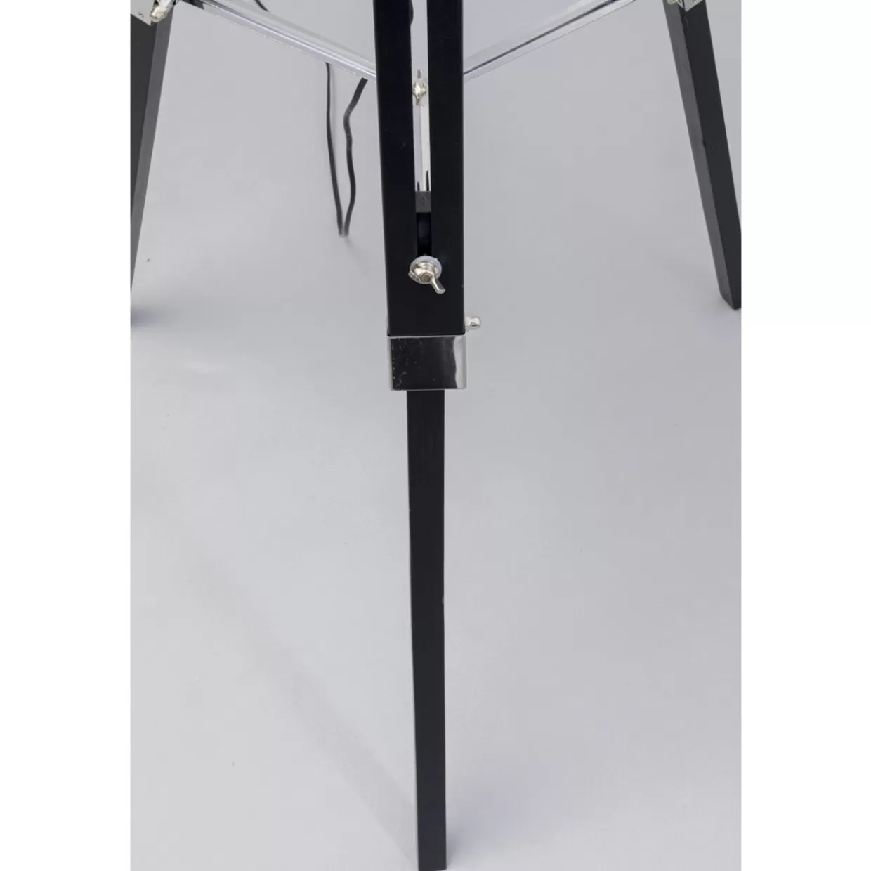 KARE Design - Lampada da Terra Moderna Raquette con Stelo 144cm, Illuminazione Elegante per Interni