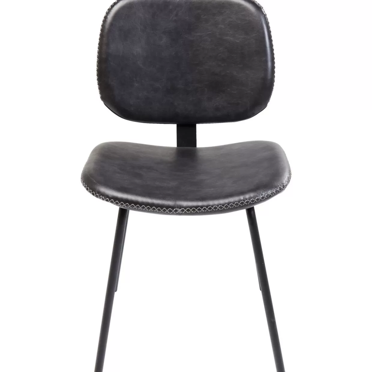 KARE Design - Poltrona Barber in Design Moderno, Rivestimento Elegante Nero per Soggiorno Contemporaneo