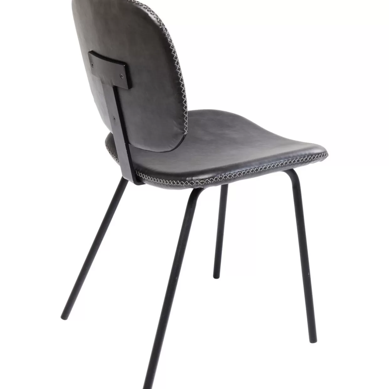 KARE Design - Poltrona Barber in Design Moderno, Rivestimento Elegante Nero per Soggiorno Contemporaneo