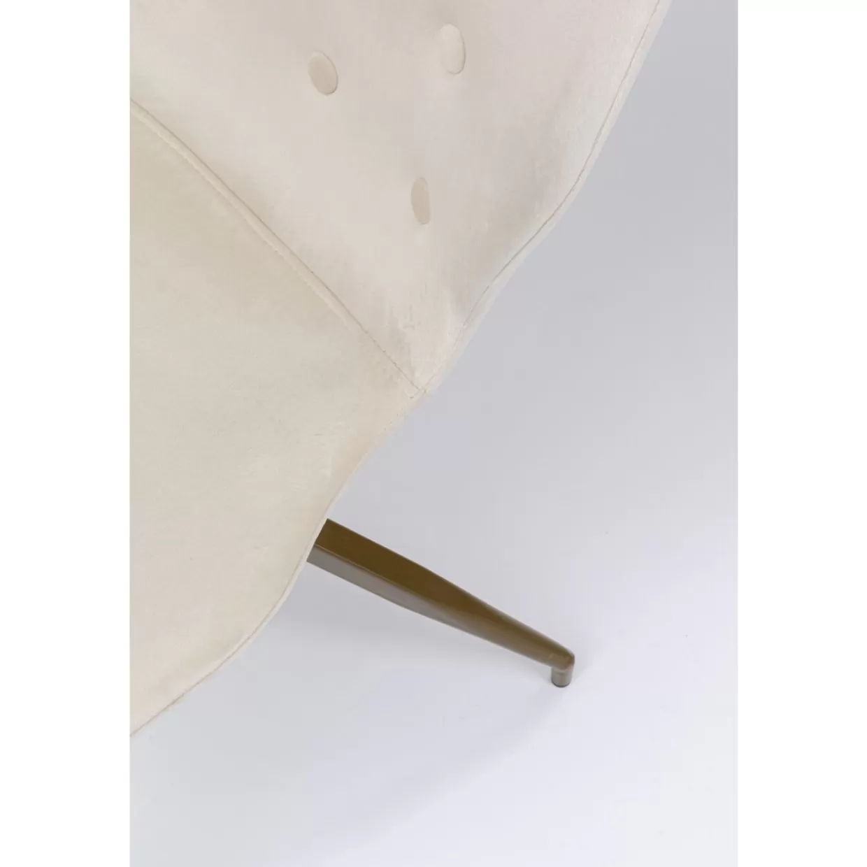 Sedia Butterfly Design KARE - Rivestimento Cremoso per Arredi Contemporanei