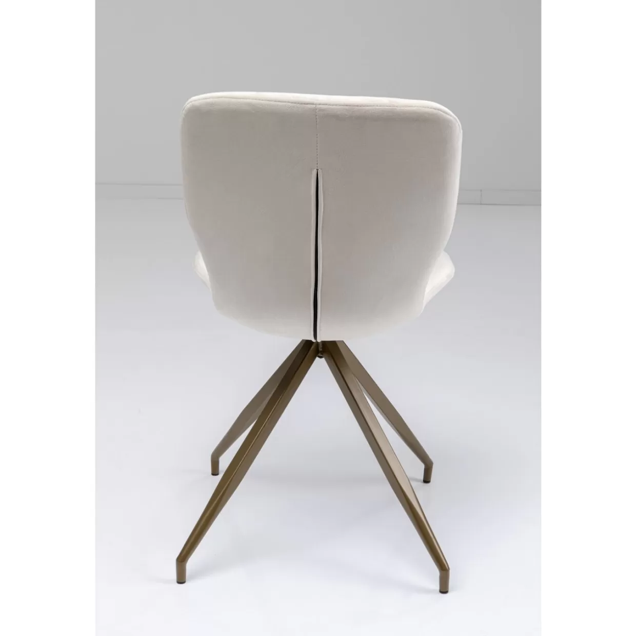 Sedia Butterfly Design KARE - Rivestimento Cremoso per Arredi Contemporanei