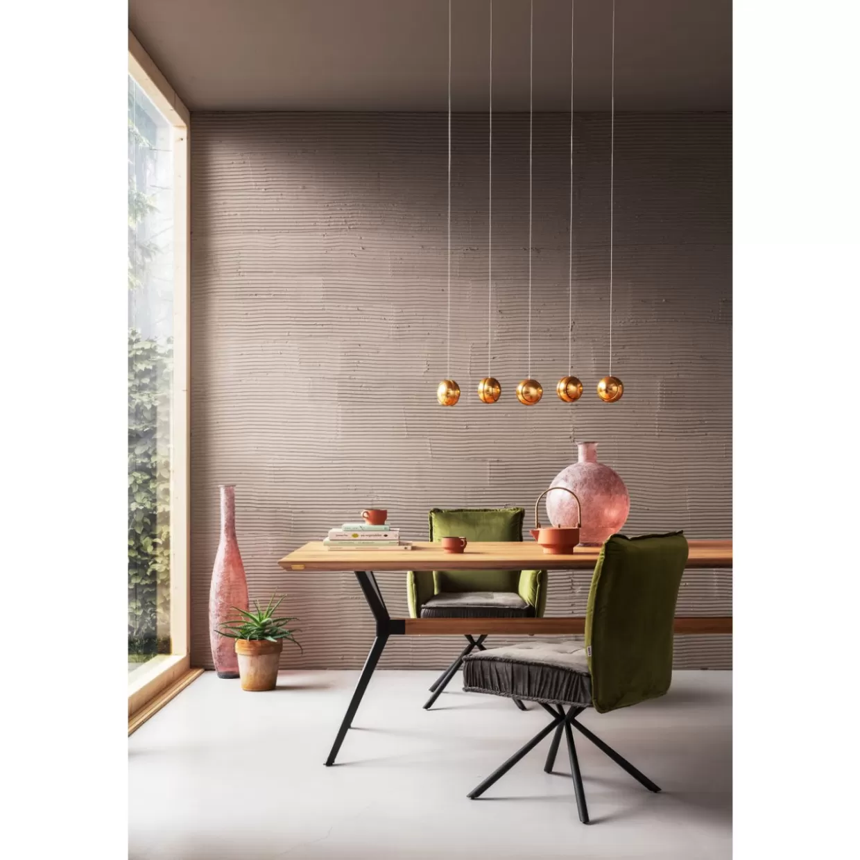 Sedia Chelsea Verde - Design Moderno by KARE