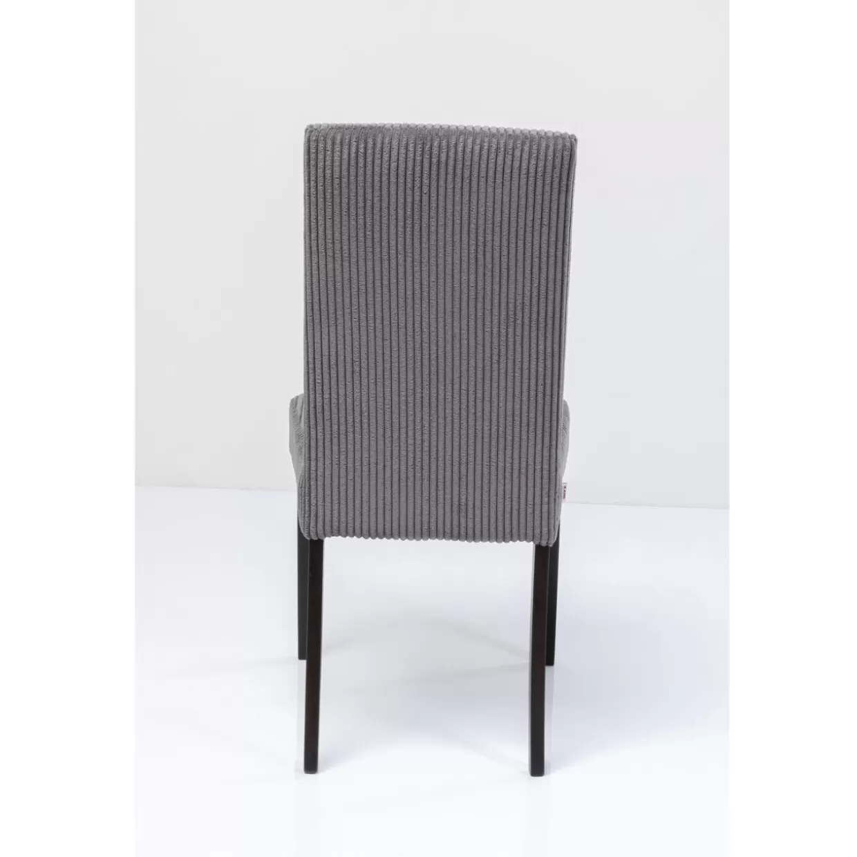 Sedia Confortevole in Tessuto Grigio Antracite - Linea Econo di KARE Design per Arredi Contemporanei