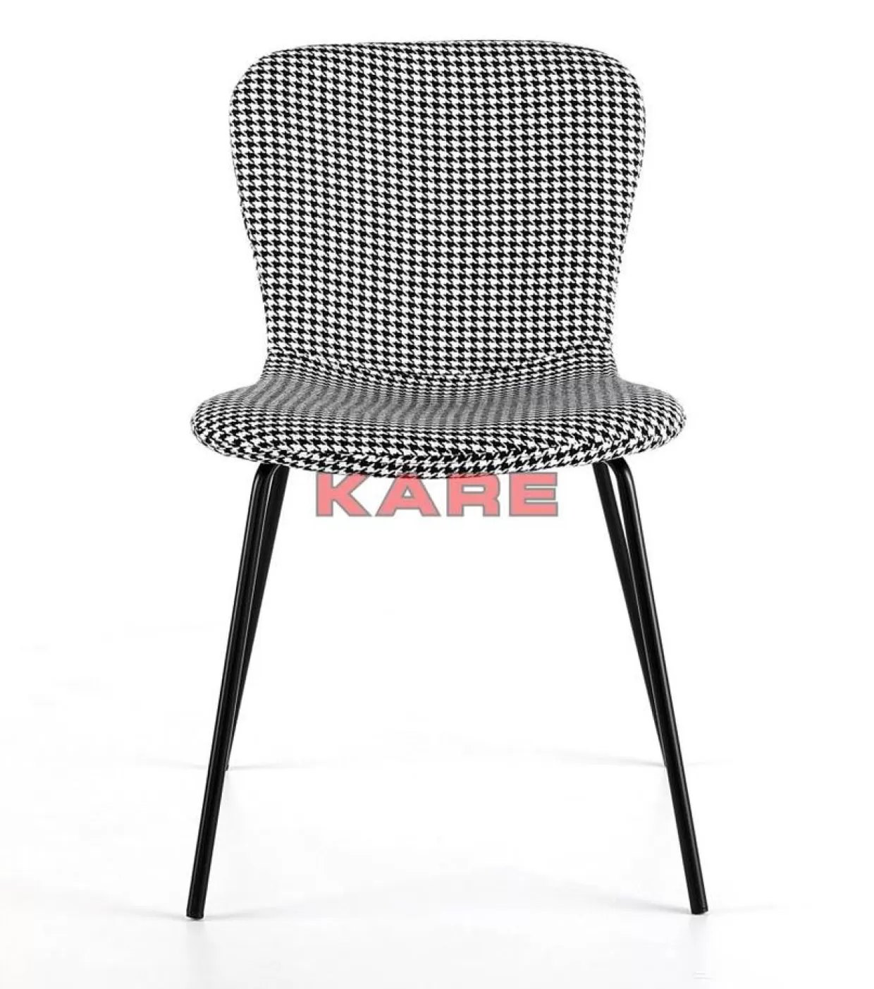 KARE Design - Set Elegante di 2 Sedie Modello Frida in Tonalità Bianco e Nero