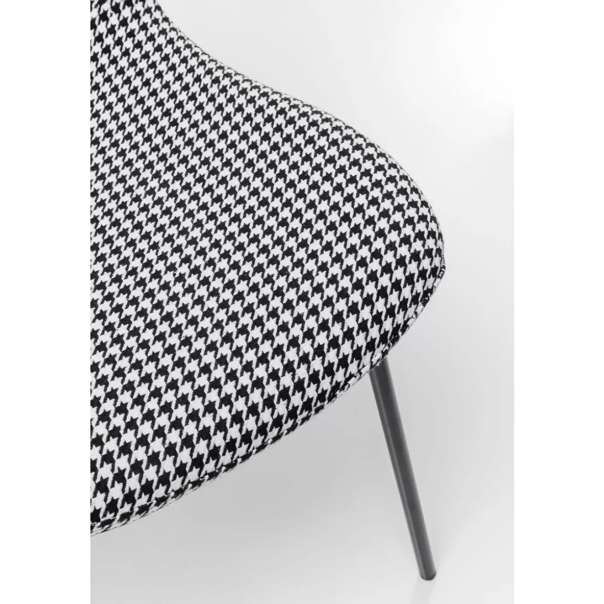 KARE Design - Set Elegante di 2 Sedie Modello Frida in Tonalità Bianco e Nero