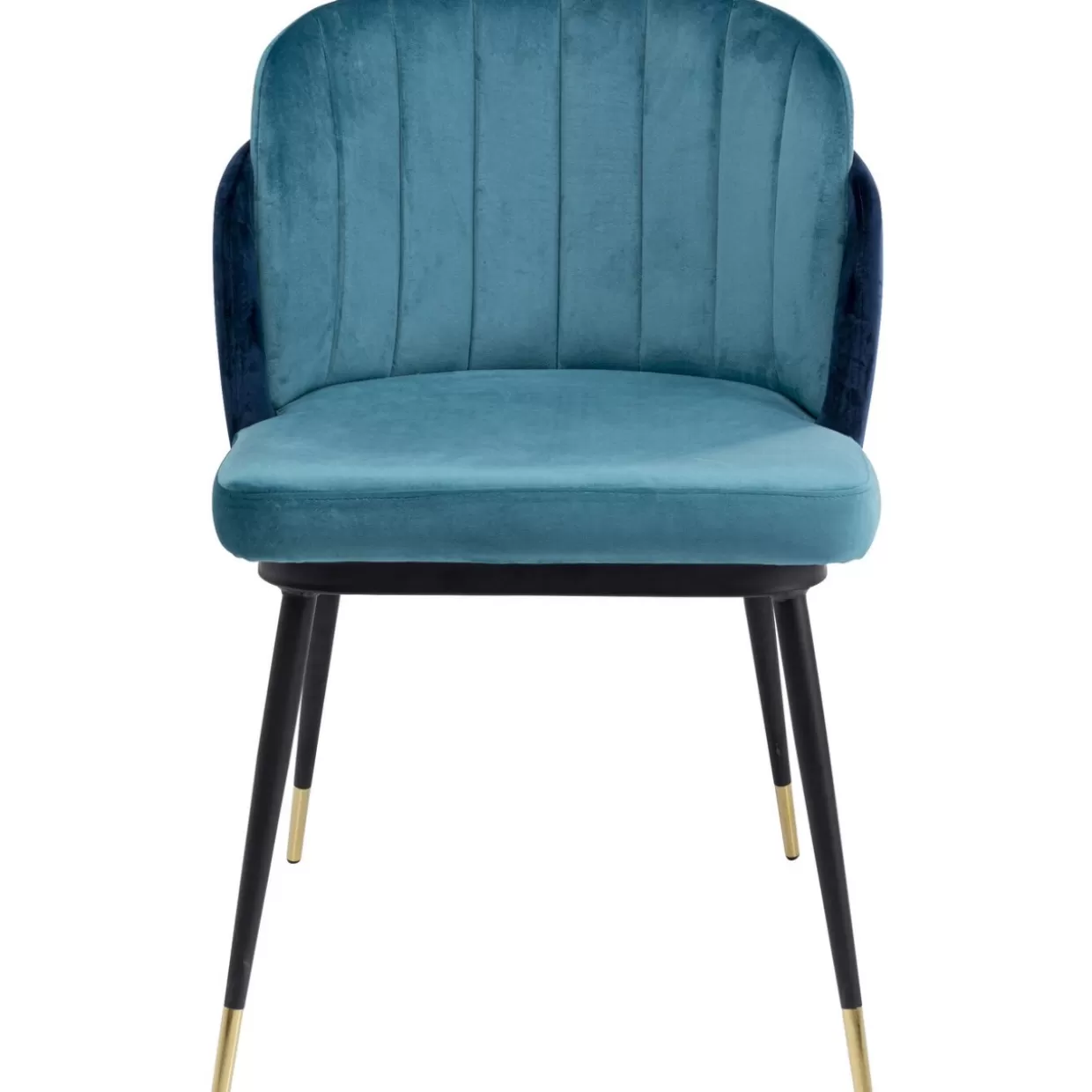KARE Design Sedia Moderna Foglie Blu | Arredamento Elegante con Stile Accattivante