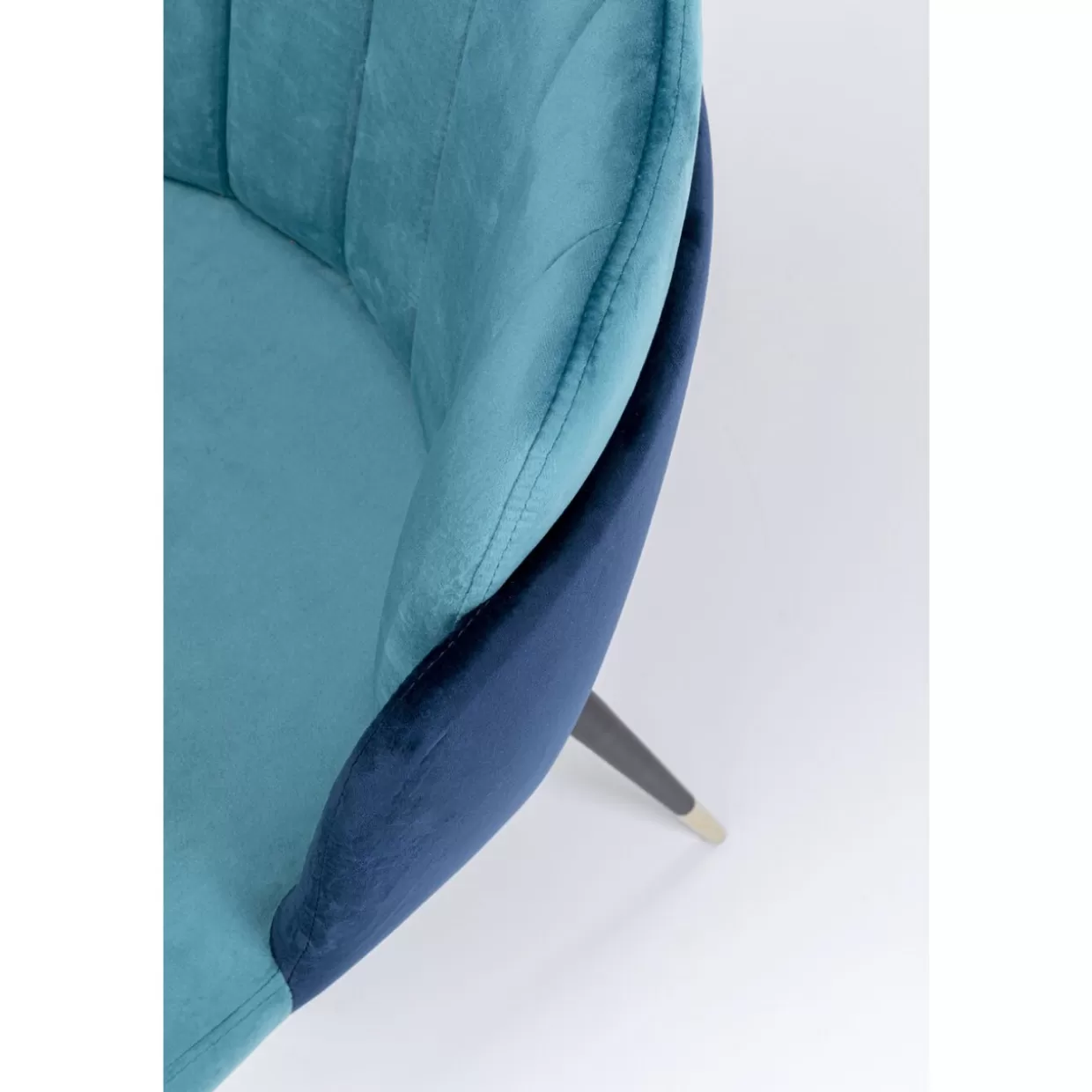 KARE Design Sedia Moderna Foglie Blu | Arredamento Elegante con Stile Accattivante