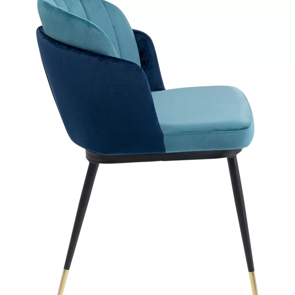 KARE Design Sedia Moderna Foglie Blu | Arredamento Elegante con Stile Accattivante