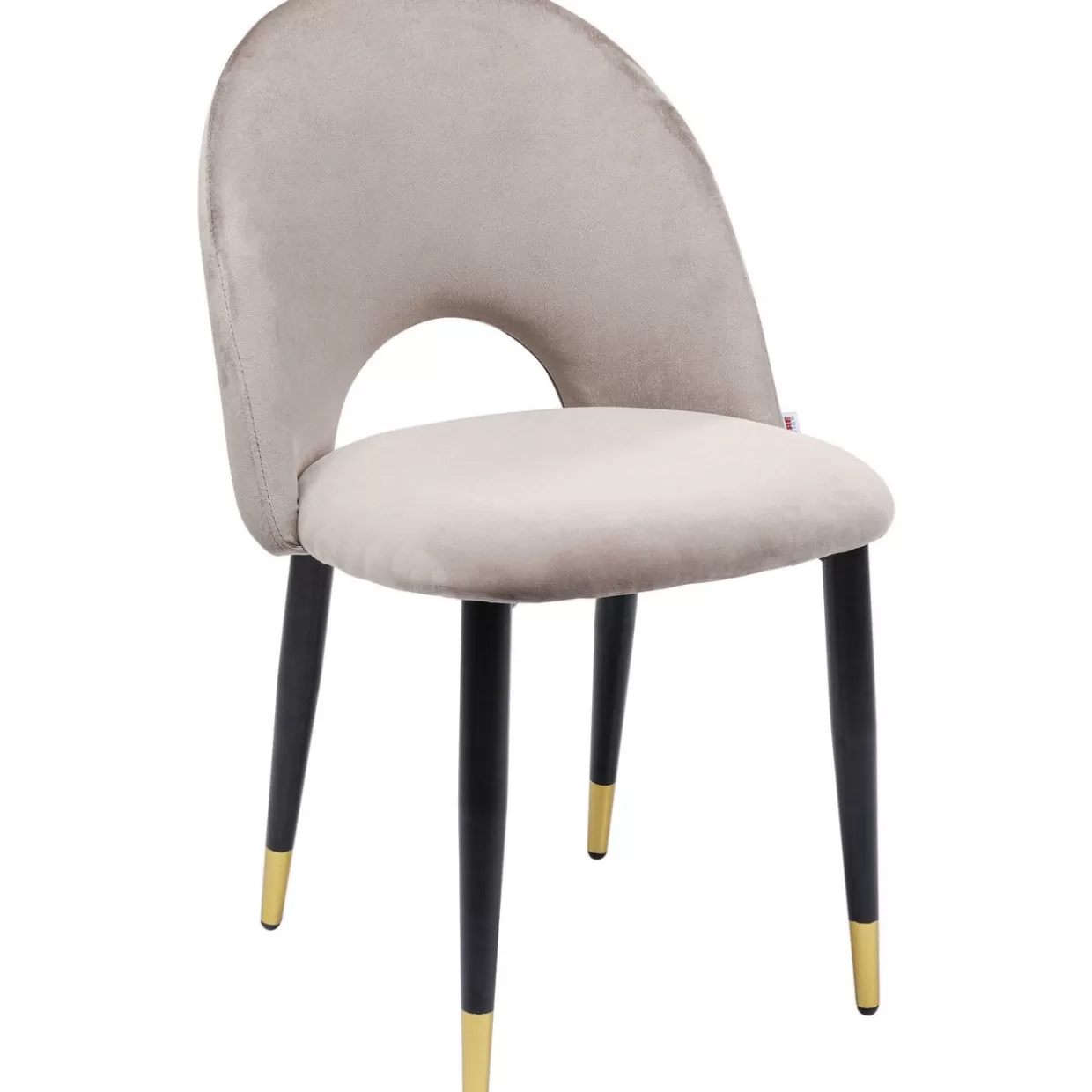 Sedia Iris in Velluto Beige - Eleganza Moderna di KARE Design