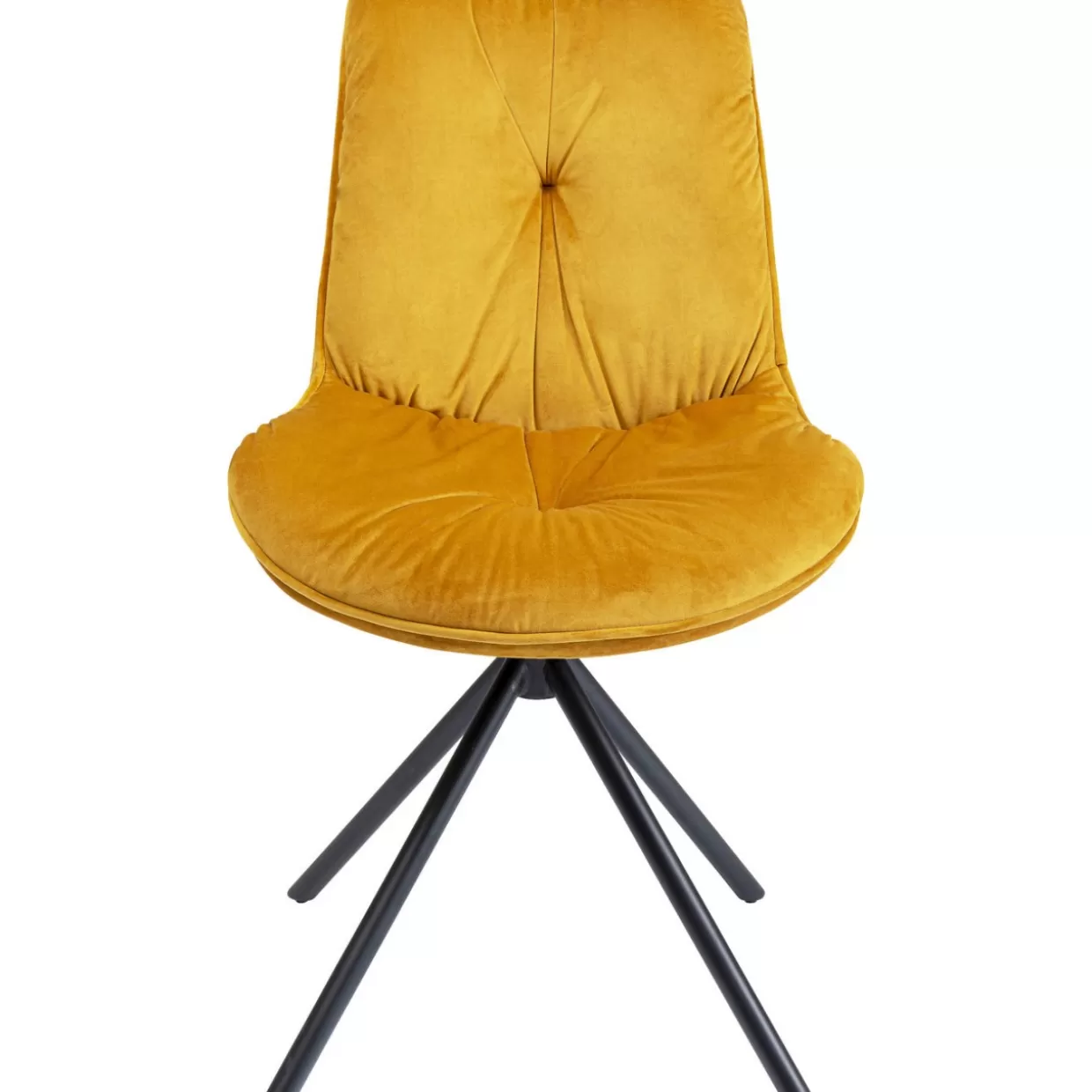 Sedia Mila in Tonalità Sole - Arredo Contemporaneo KARE by Design | Comodità Moderna con Stile Esclusivo