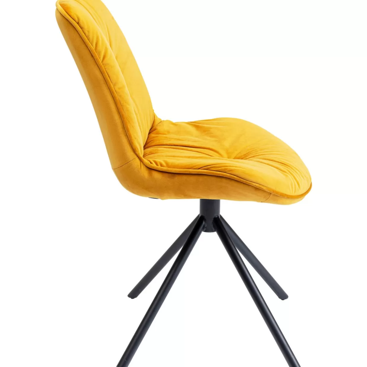 Sedia Mila in Tonalità Sole - Arredo Contemporaneo KARE by Design | Comodità Moderna con Stile Esclusivo