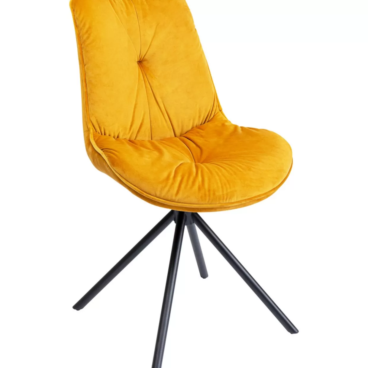 Sedia Mila in Tonalità Sole - Arredo Contemporaneo KARE by Design | Comodità Moderna con Stile Esclusivo