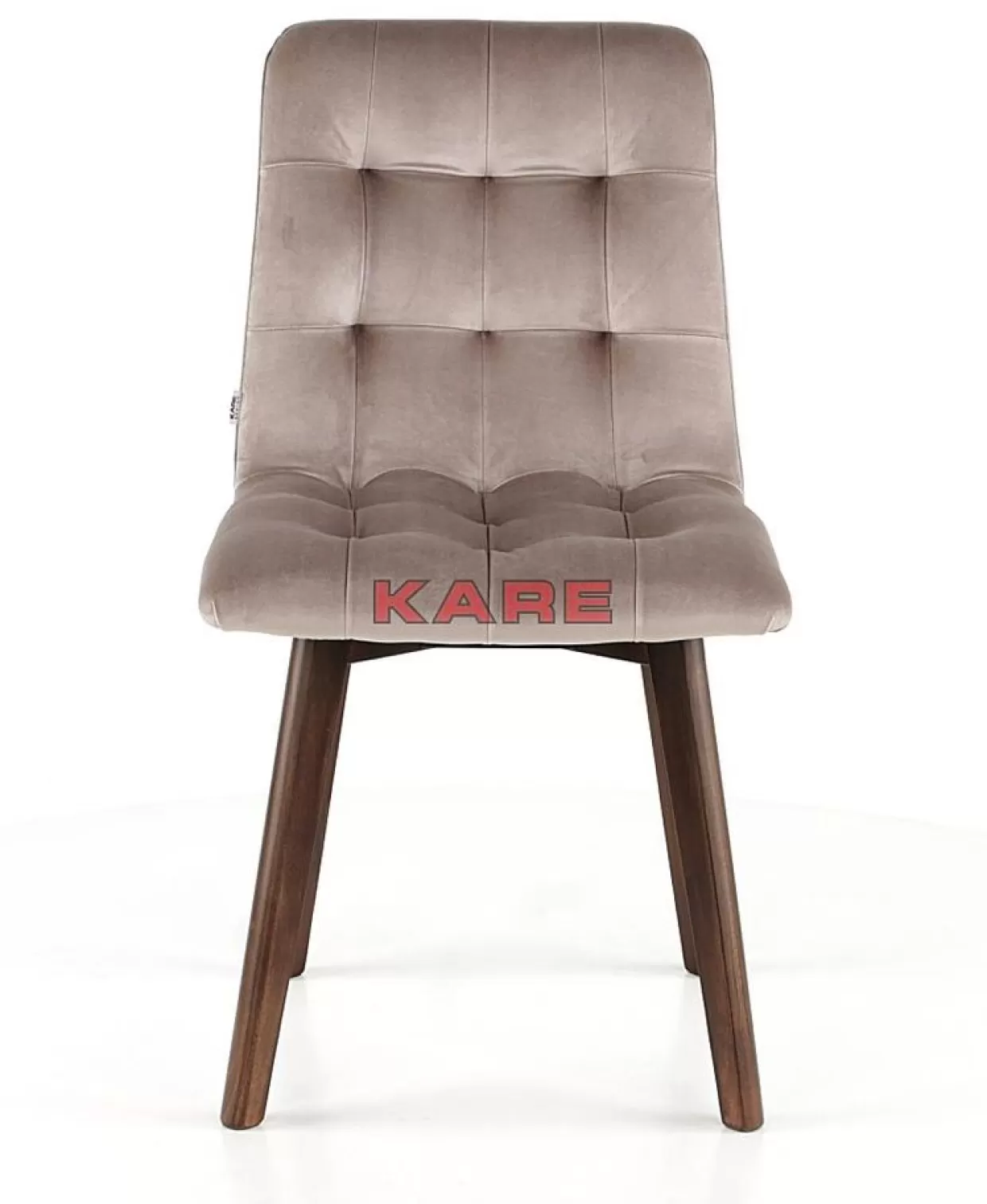 Sedia Moritz in velluto grigio argento - Eleganza senza tempo by KARE Design
