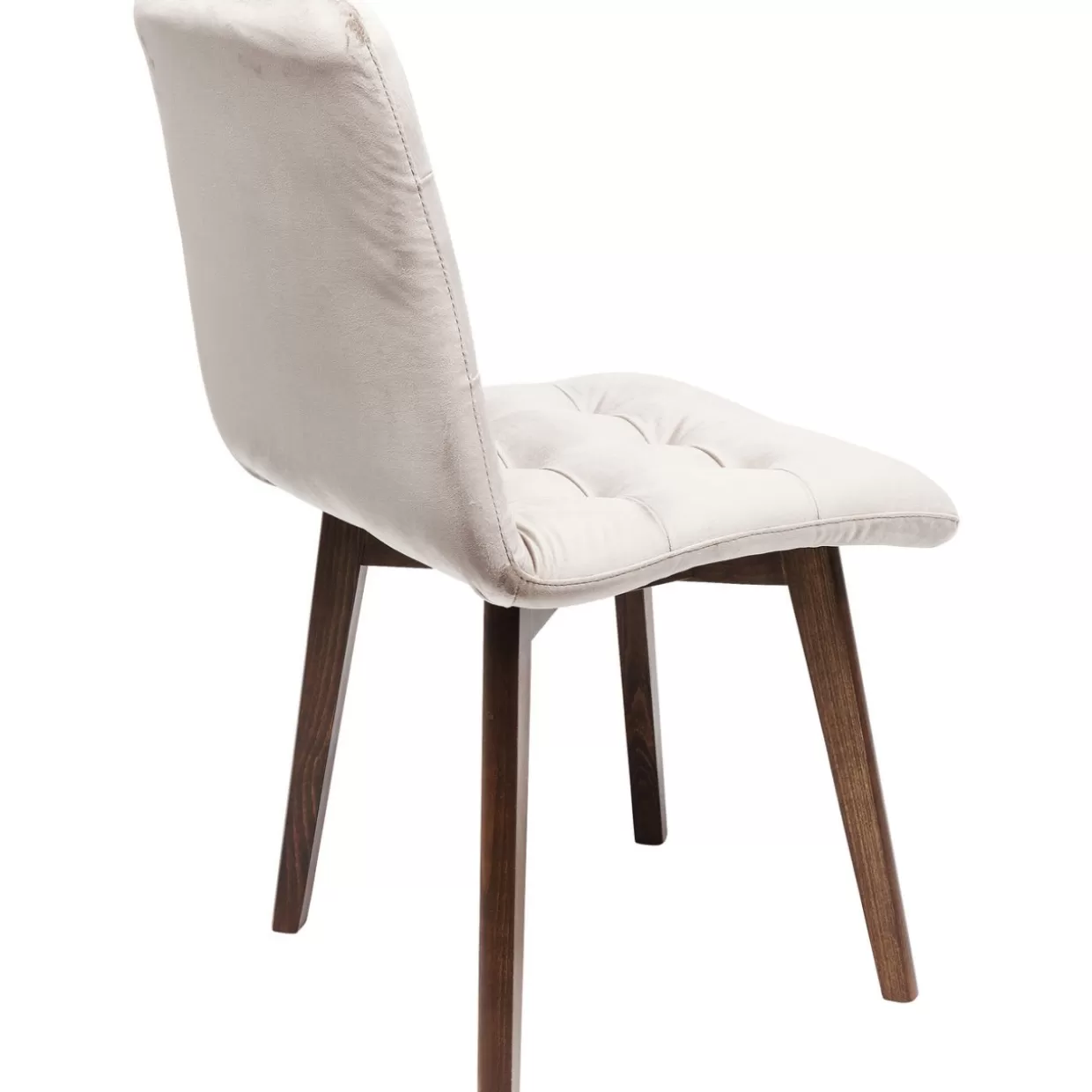 Sedia Moritz in velluto grigio argento - Eleganza senza tempo by KARE Design