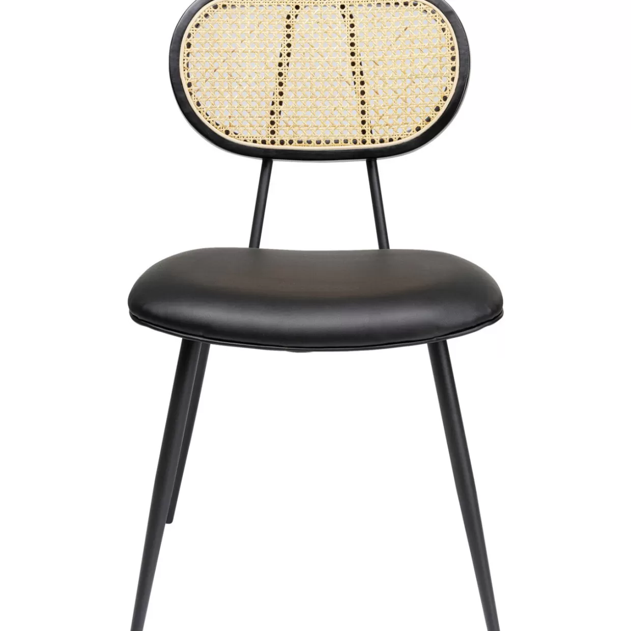 Sedia Moderna Rosali in Design Elegante - Nero Assoluto | Collezione Arredi KARE 

(Sedie Contemporanee per Soggiorno o Sala da Pranzo - Linea Esclusiva di KARE Design)