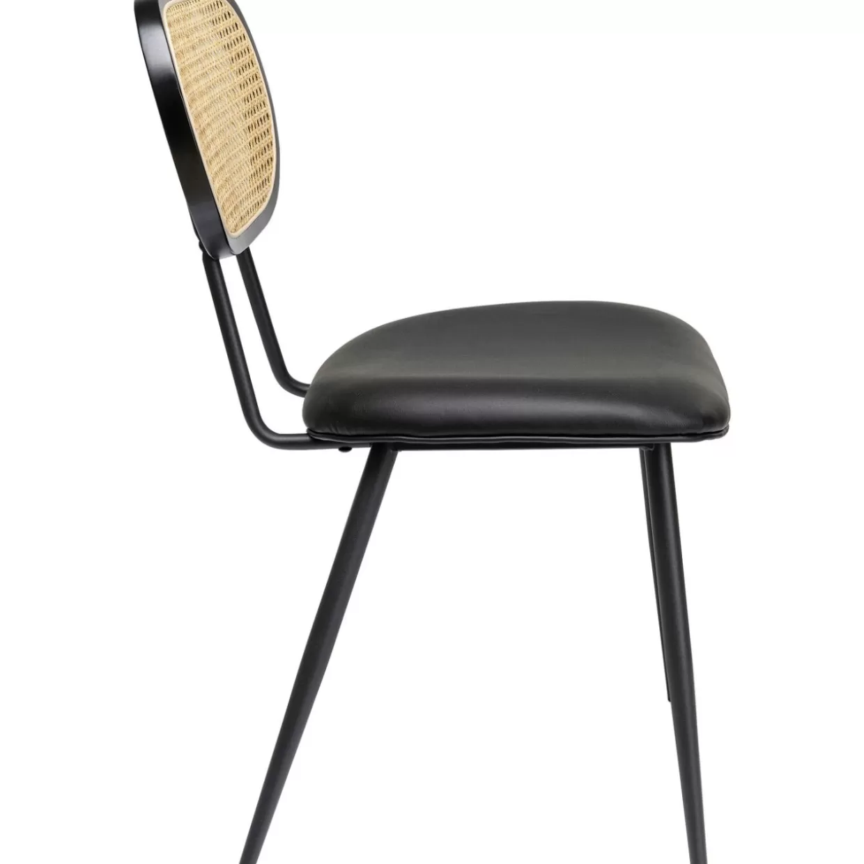 Sedia Moderna Rosali in Design Elegante - Nero Assoluto | Collezione Arredi KARE 

(Sedie Contemporanee per Soggiorno o Sala da Pranzo - Linea Esclusiva di KARE Design)