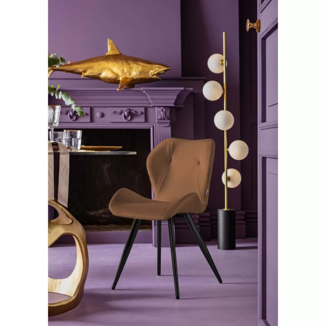 Sedia Viva Curry Design Accogliente | Arredamento Moderno by KARE