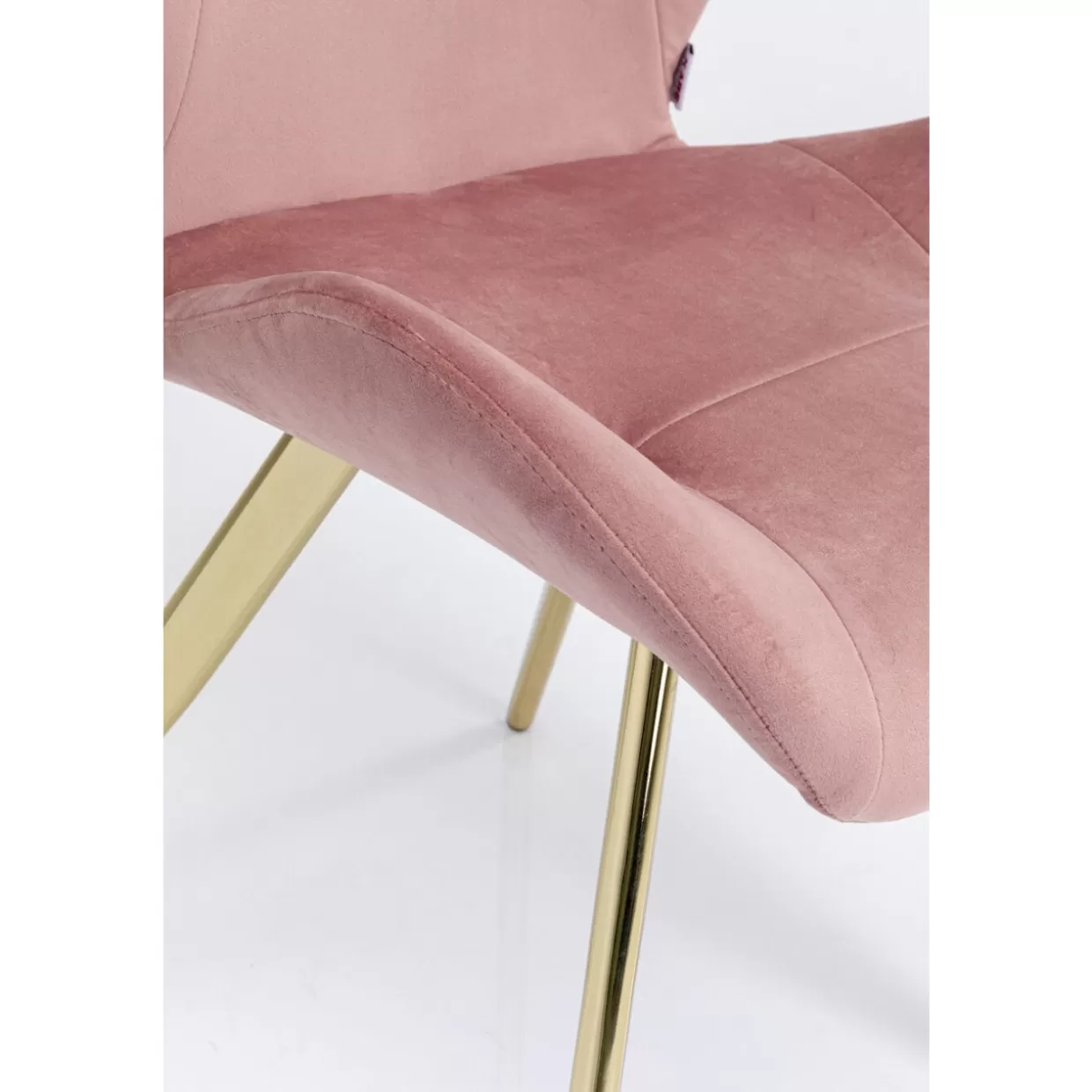 KARE Viva Rose - Sedia Iconica con Rivisitazione Moderna | Design Avanguardista per Interni | Schienale Avvolgente in Tonalità Rosé