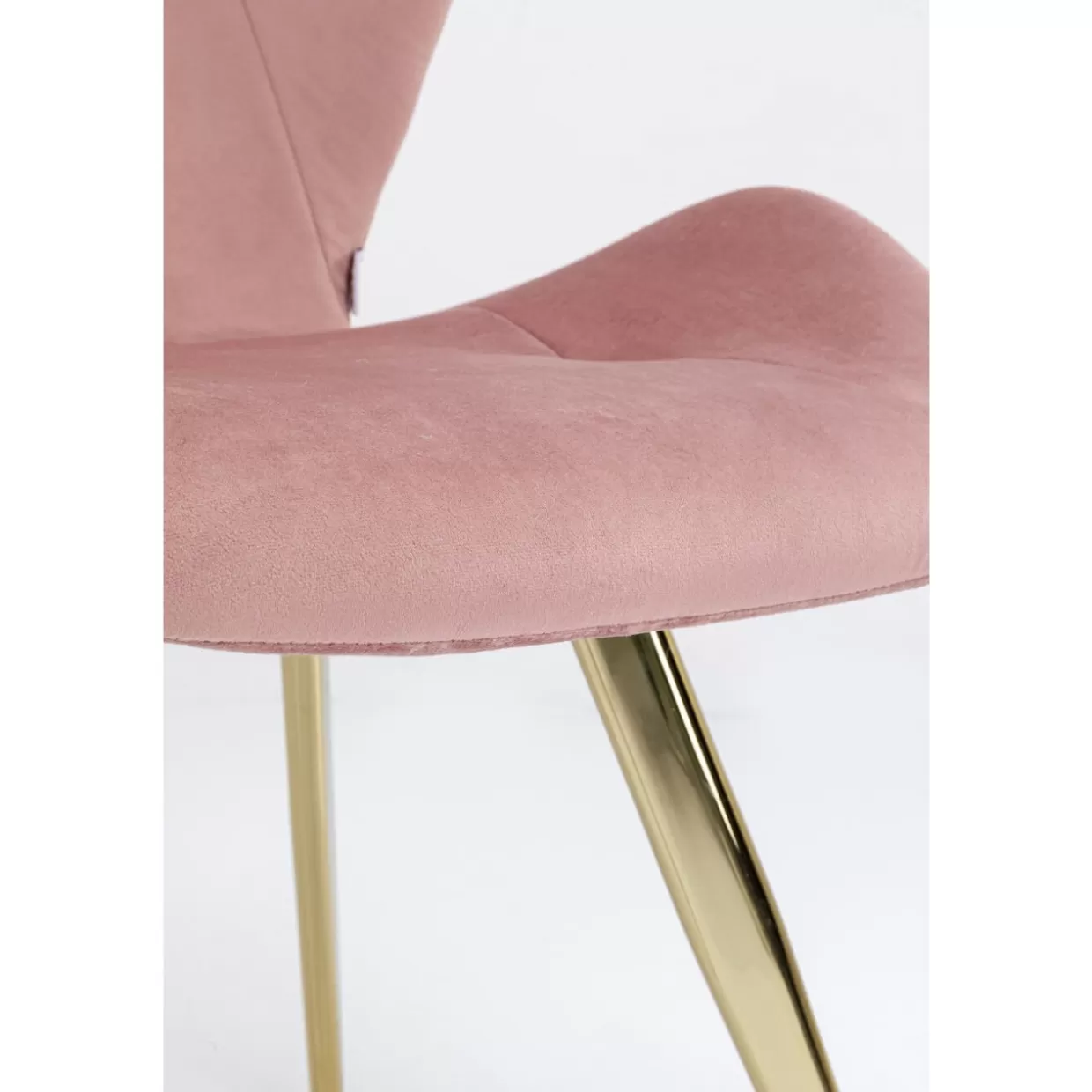 KARE Viva Rose - Sedia Iconica con Rivisitazione Moderna | Design Avanguardista per Interni | Schienale Avvolgente in Tonalità Rosé