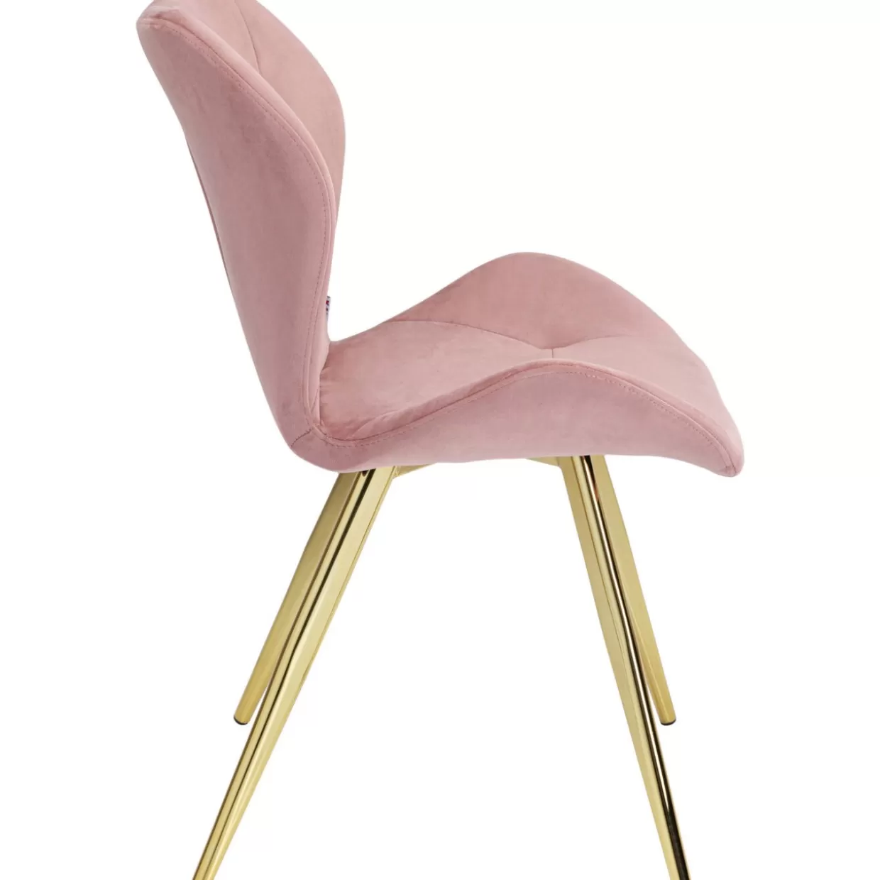 KARE Viva Rose - Sedia Iconica con Rivisitazione Moderna | Design Avanguardista per Interni | Schienale Avvolgente in Tonalità Rosé