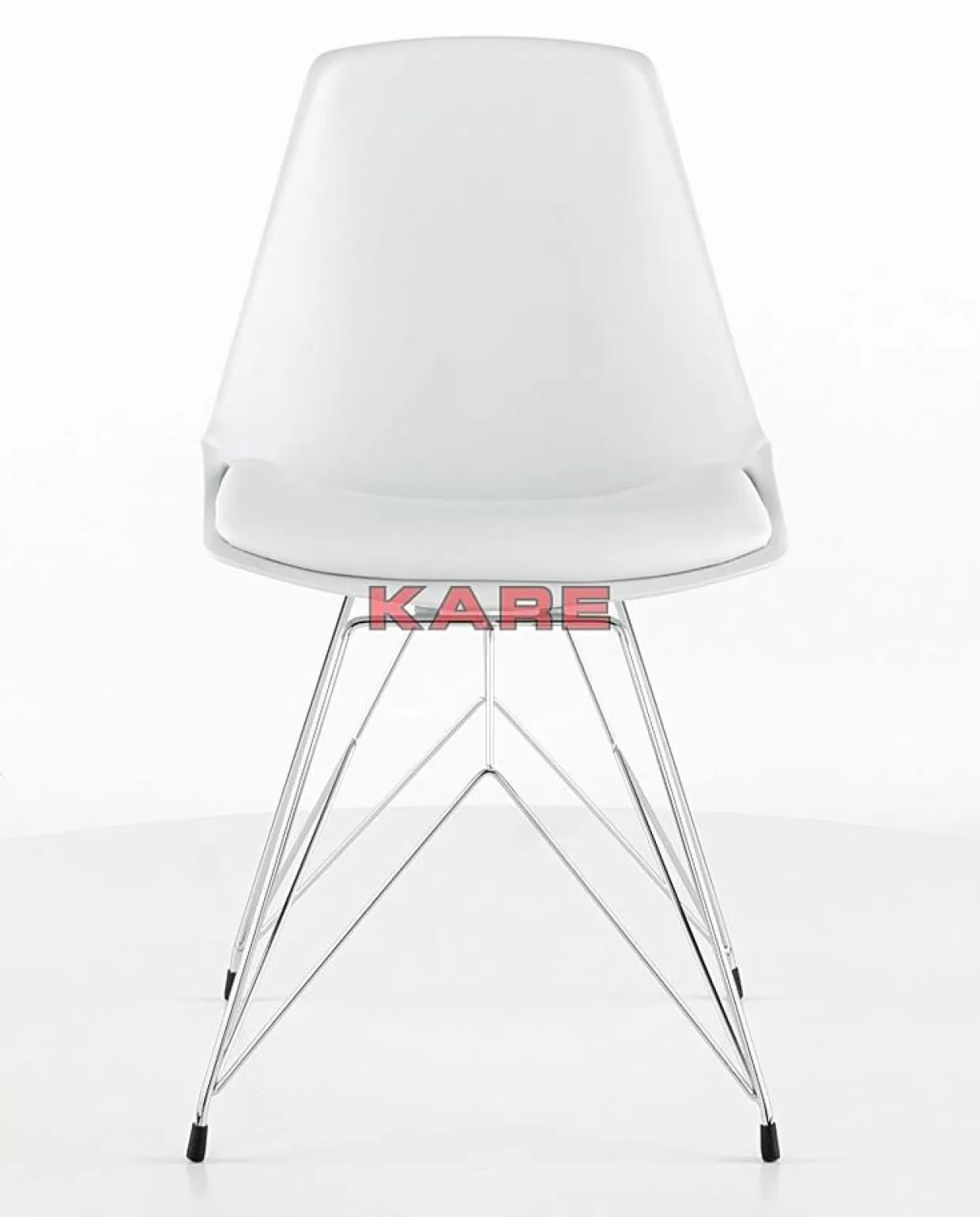 KARE Design Sedia Wire Bianco | Design Moderno per Interni Contemporanei