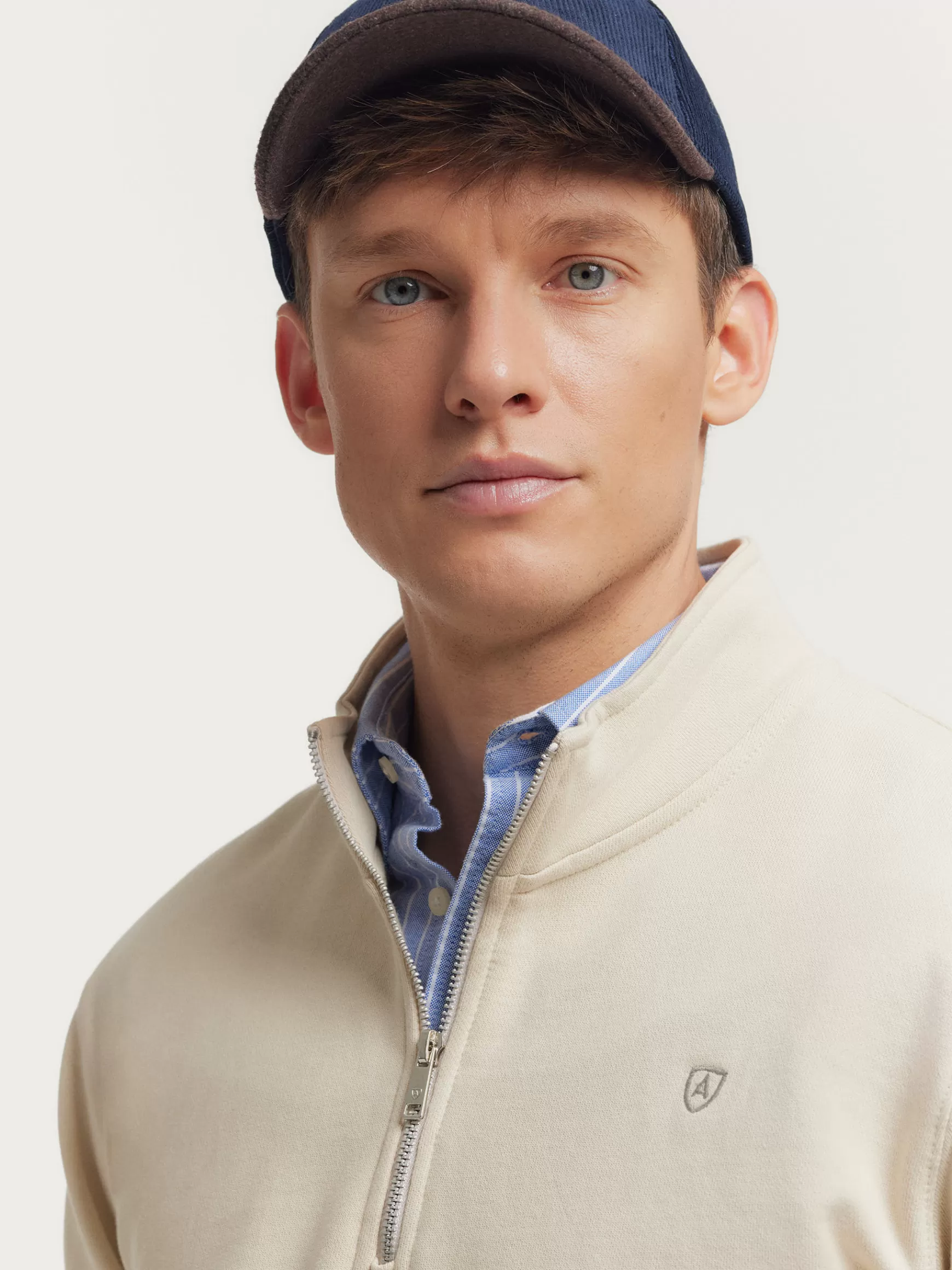 Felpa con Cappuccio Casual Alvaro Moreno - Design Essenziale Uomo Autunno/Inverno